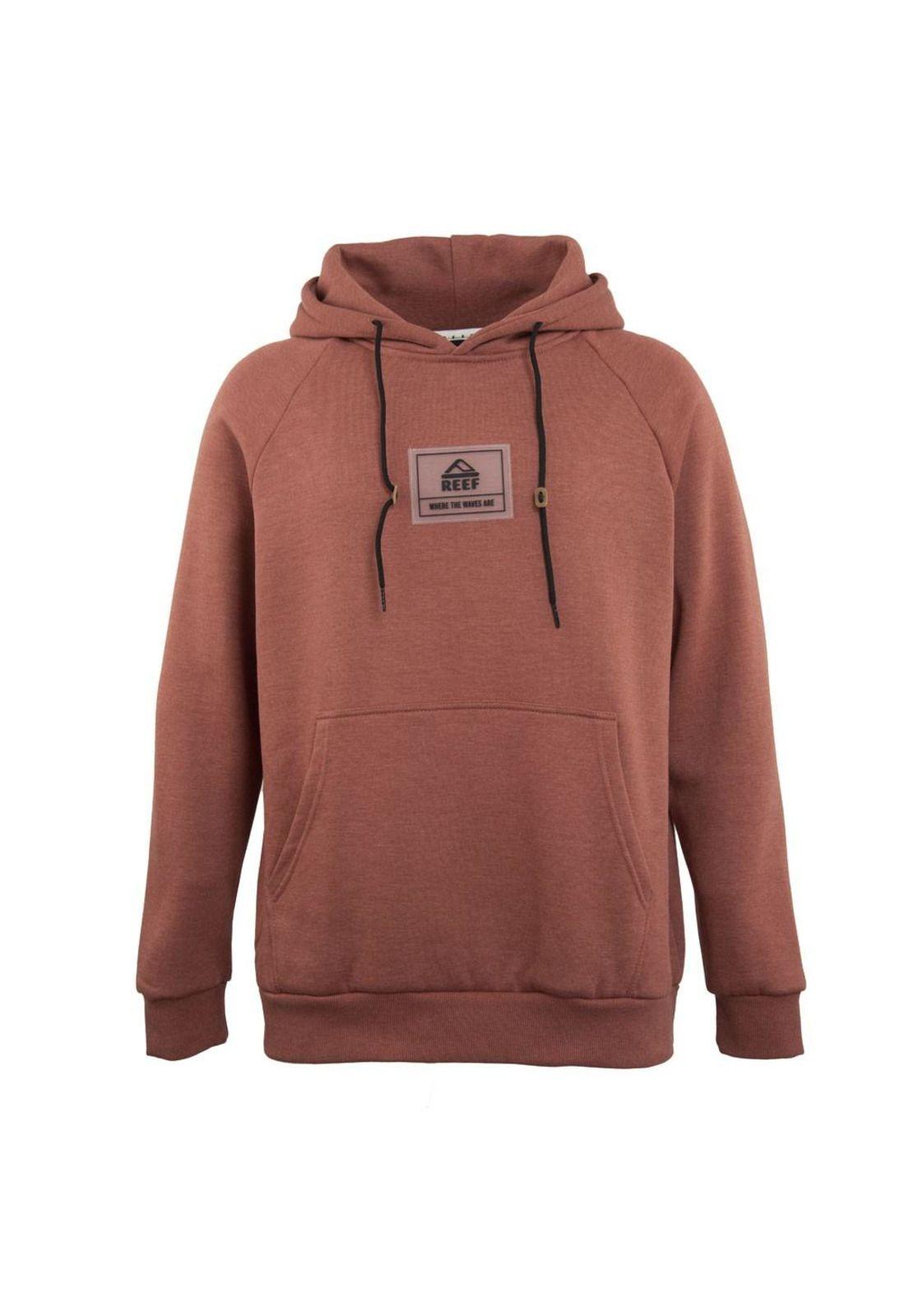 Poleron Men "California Surfing" Hoodie Burgundy-0