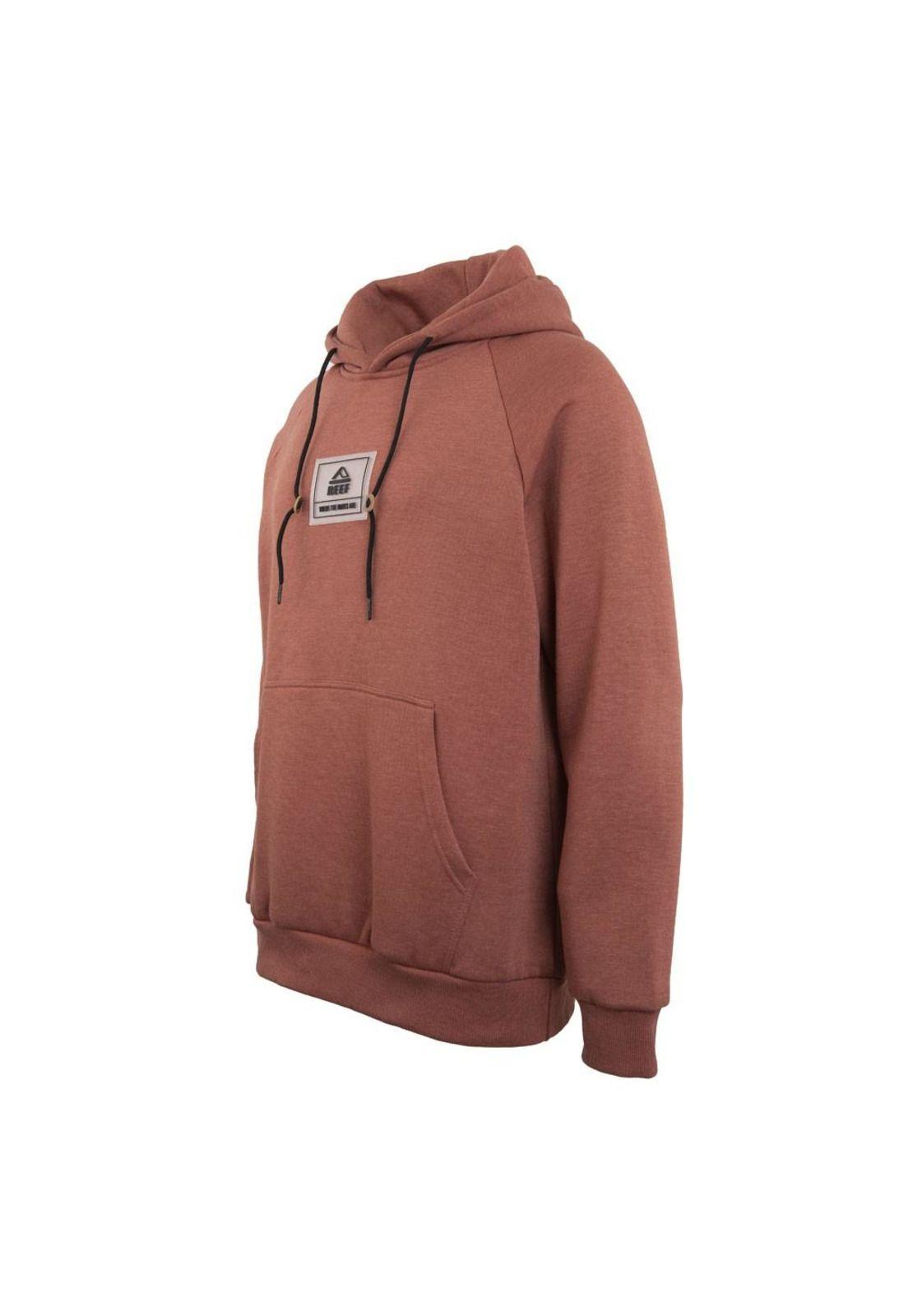 Poleron Men "California Surfing" Hoodie Burgundy-1