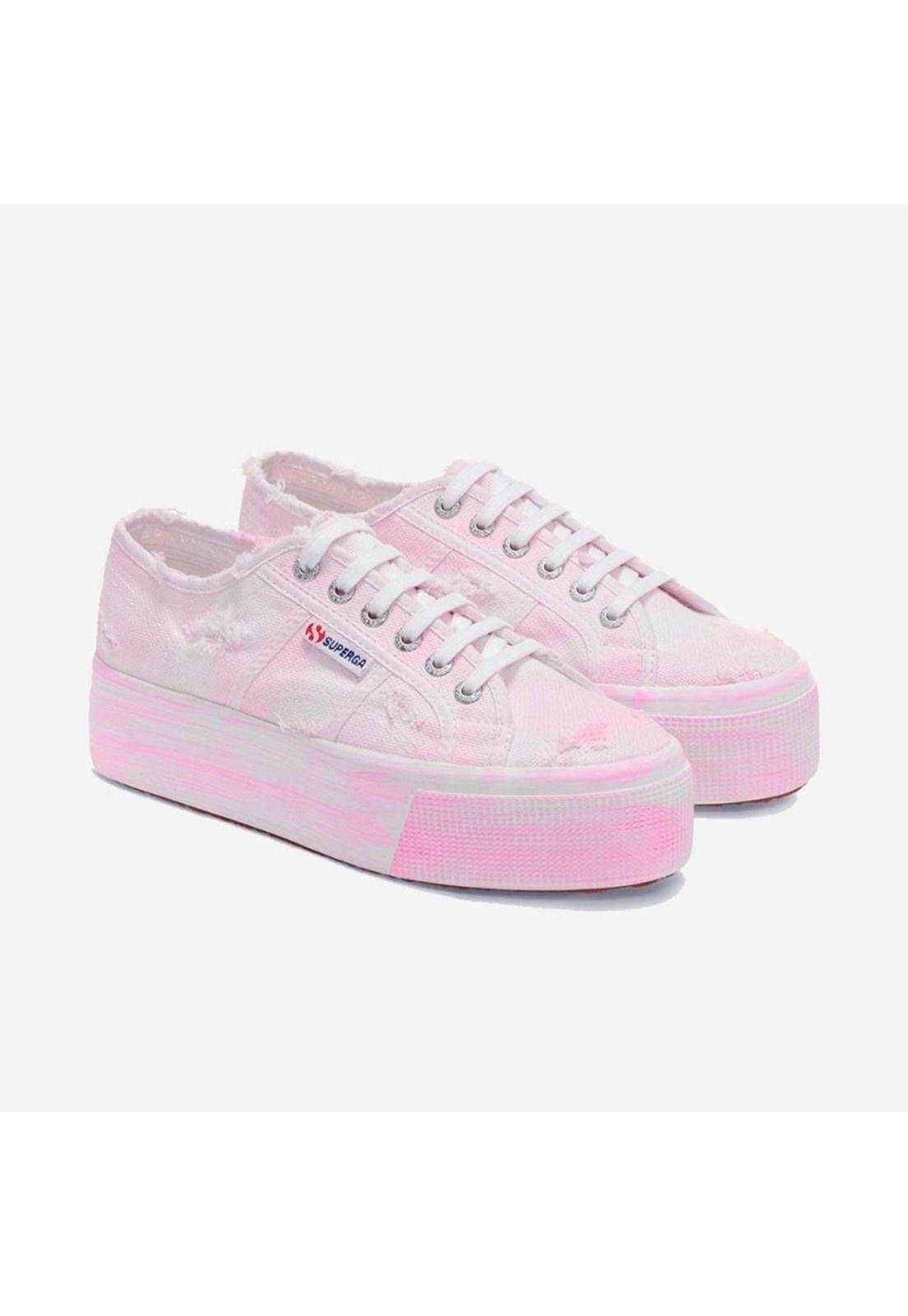 Zapatilla 2790 Stone Wash White Pink-1