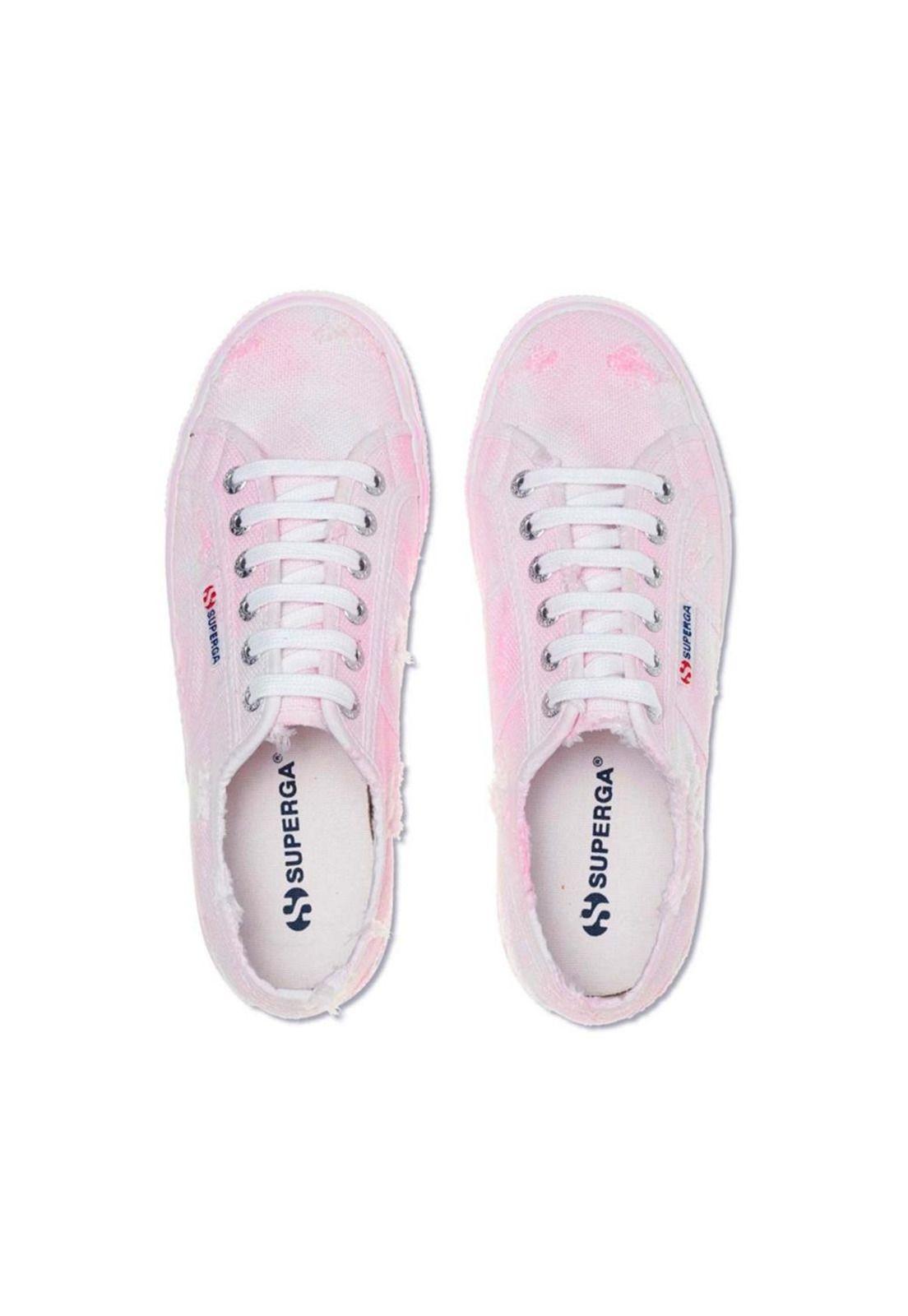 Zapatilla 2790 Stone Wash White Pink-3