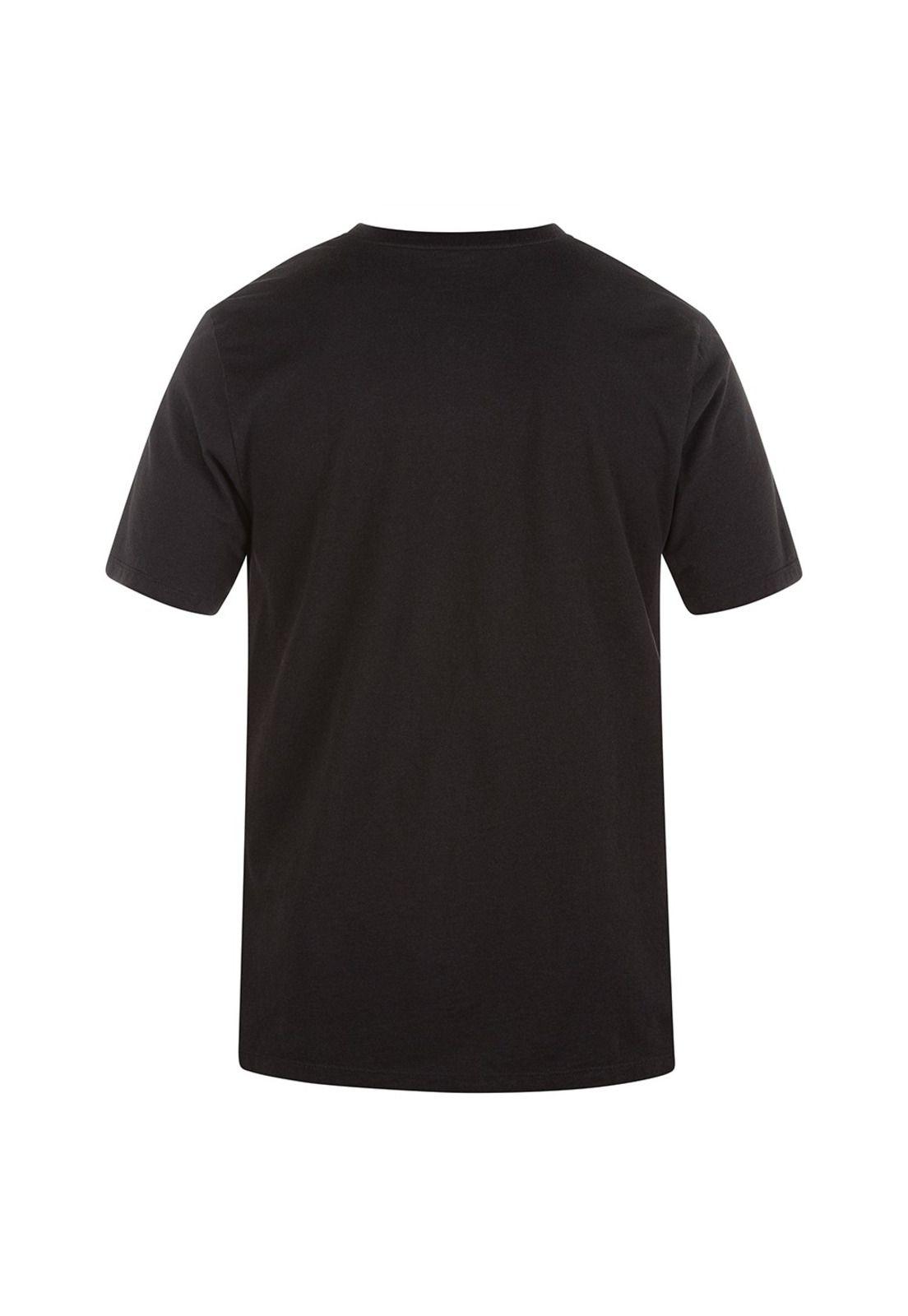 Polera EVD WSH OAO Solid Black Multi Hurley-1