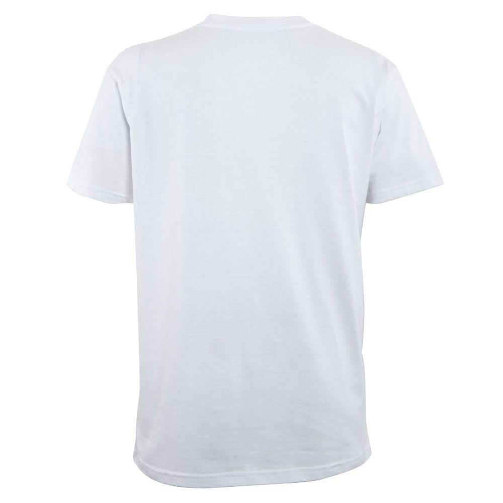Polera Men White Shield Logo-2