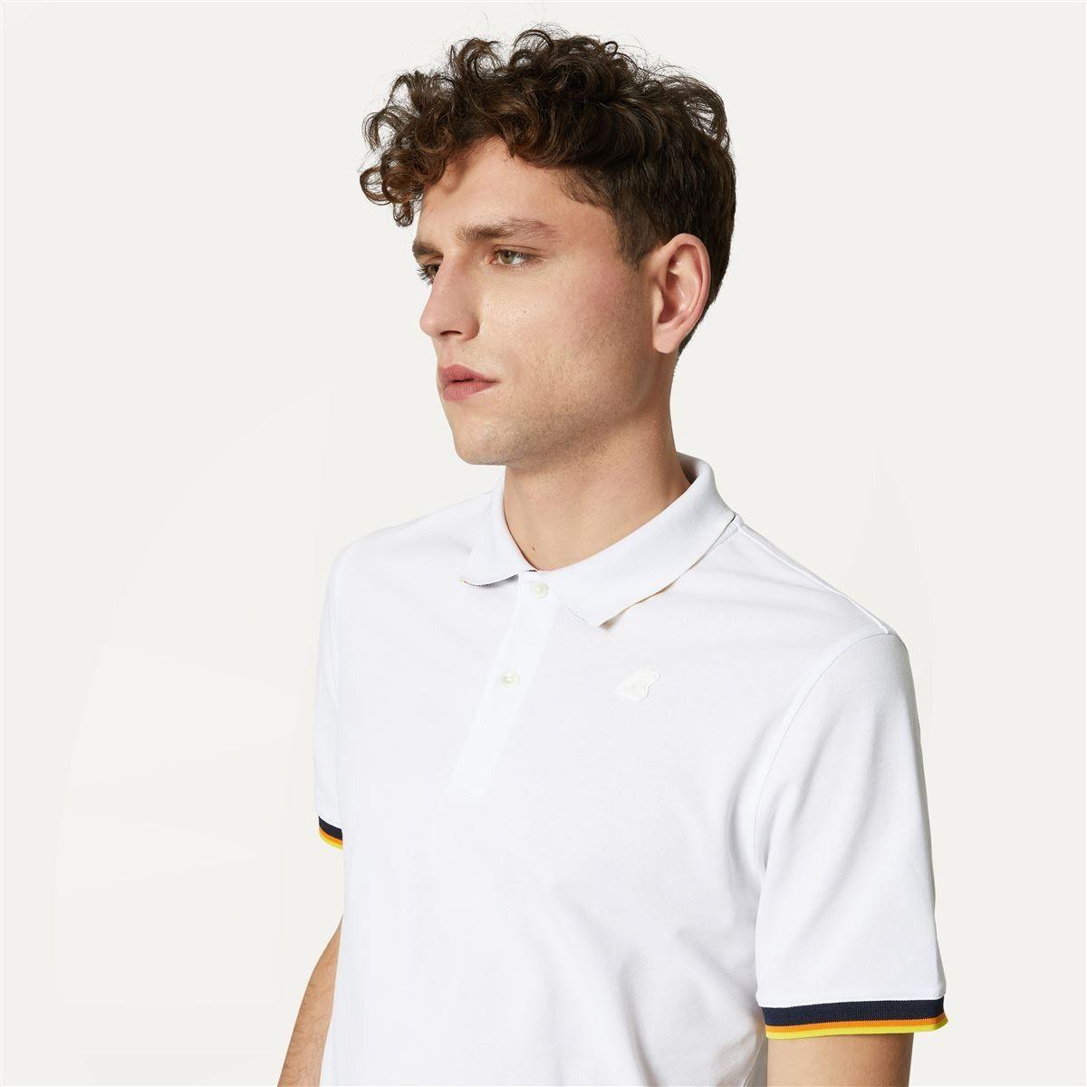 Polera K-Way Men Vincent White-4