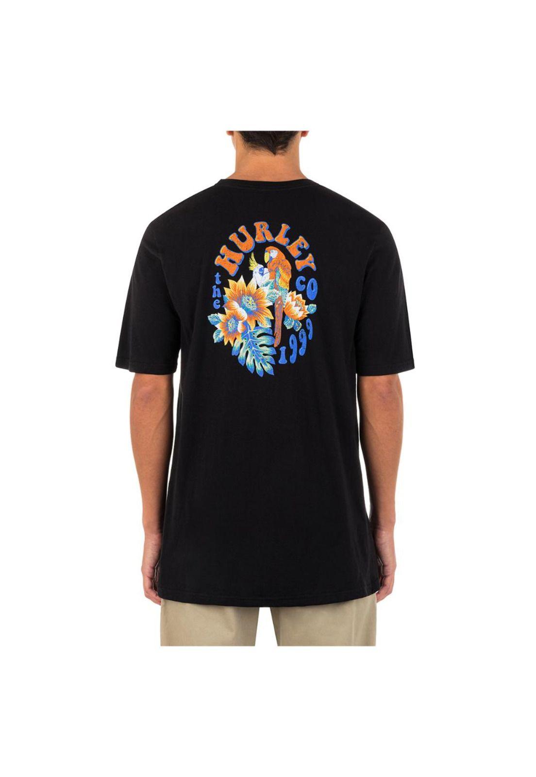 Polera Everyday Parrot Party Black-2
