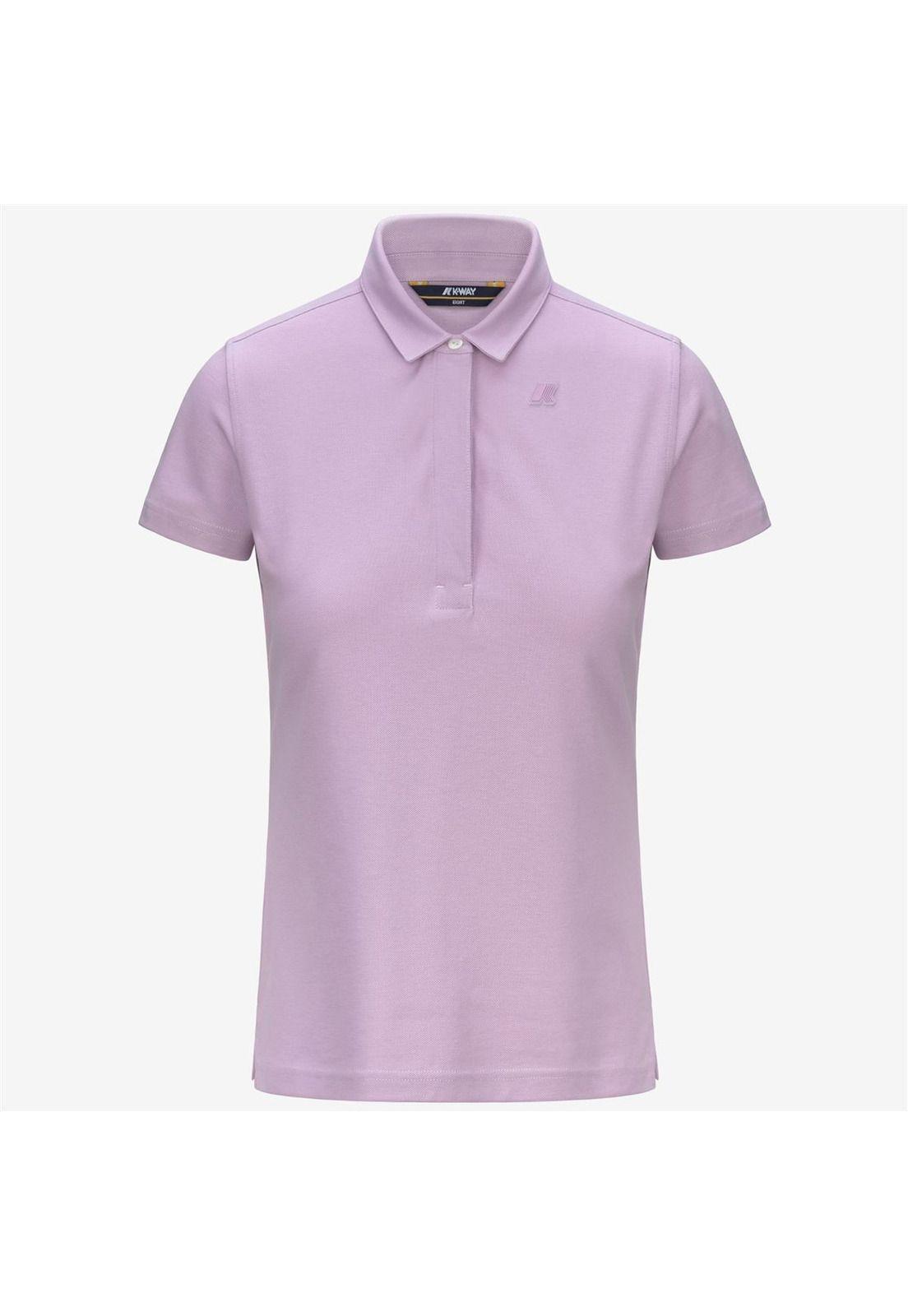 Polera K-Way Women Amedea Pique Violet-4