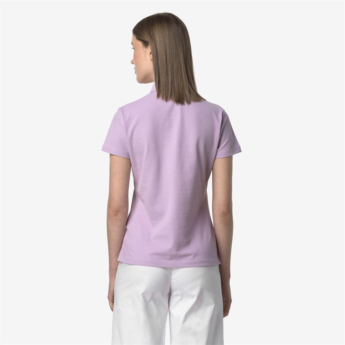 Polera K-Way Women Amedea Pique Violet-3