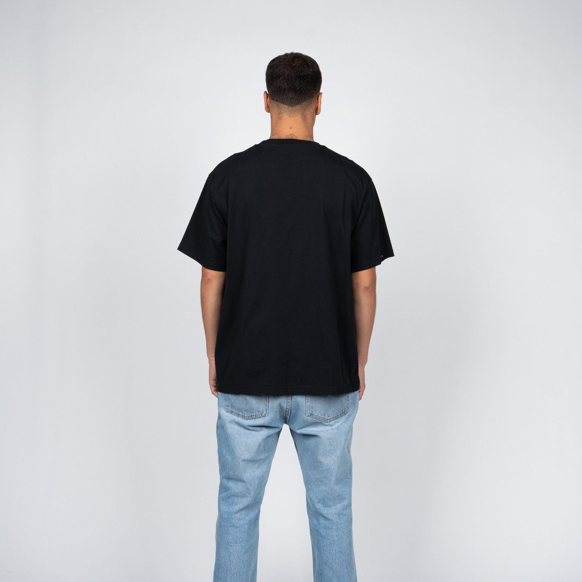 Polera Nixon Men Tiny Logo Black-1