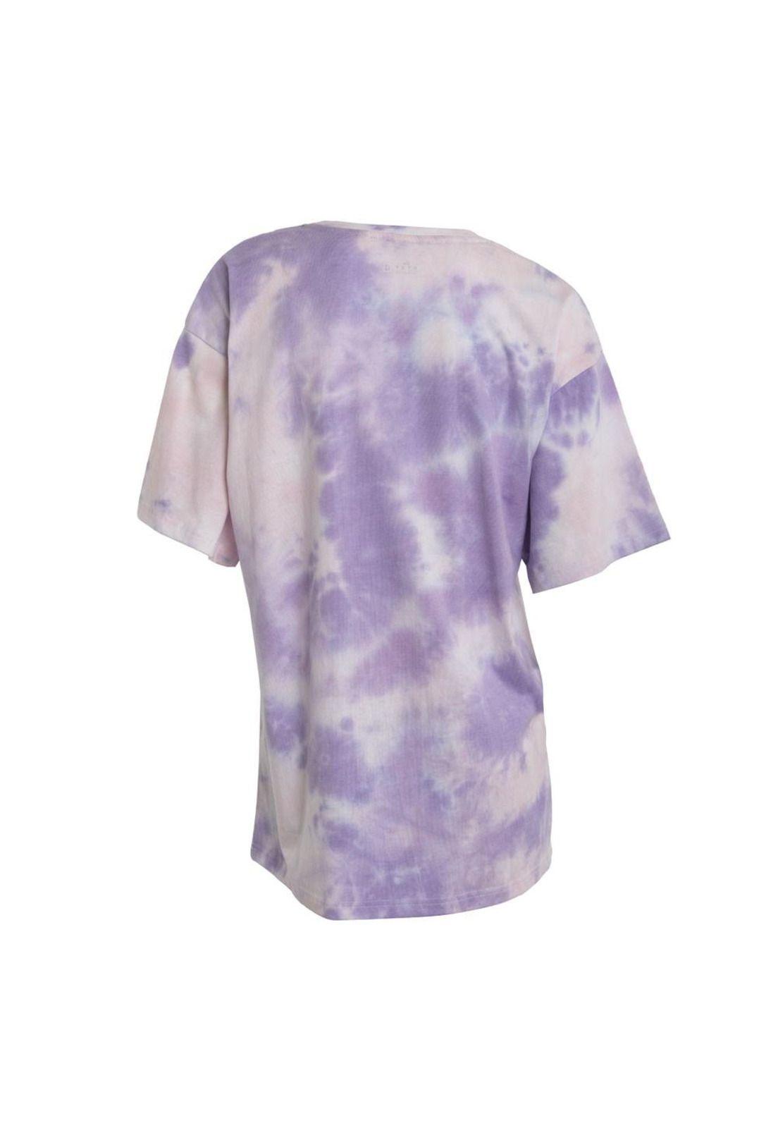 Polera Women Oversize Tie Dye Purple-2