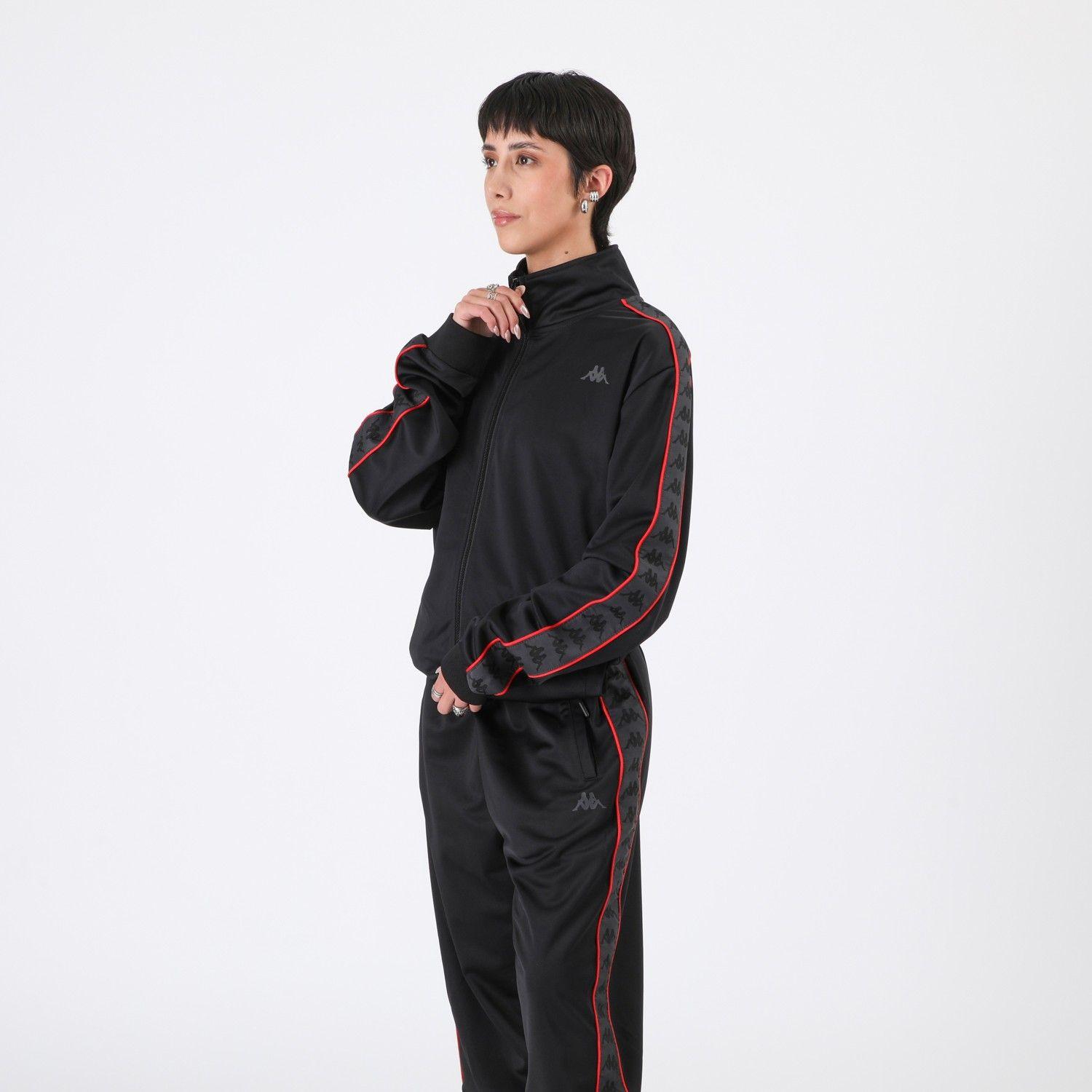 Chaqueta Full Zipper Black Banda Black-3