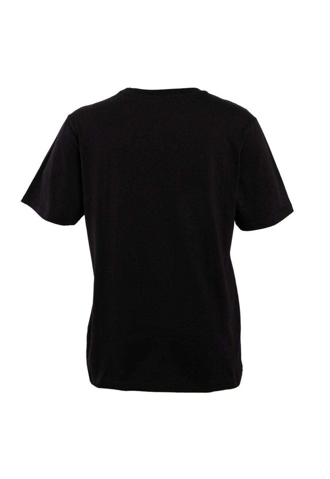 Polera Manga Corta Flamingo Black-2