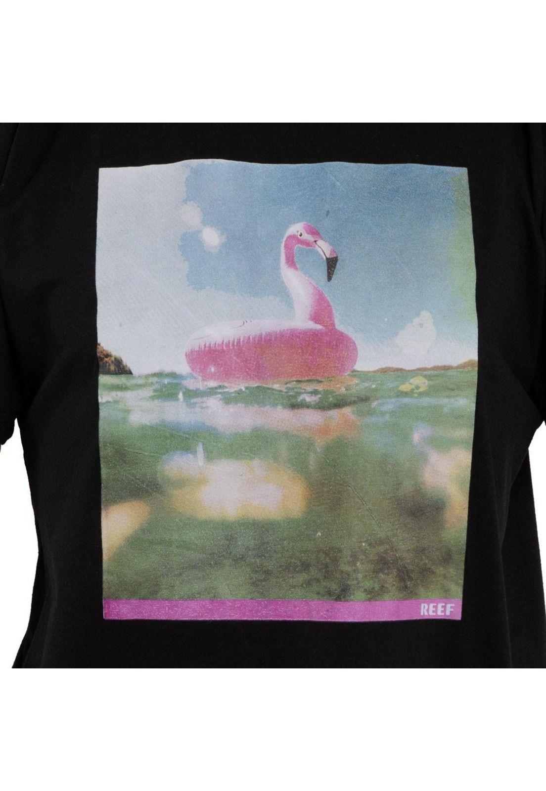Polera Manga Corta Flamingo Black-3