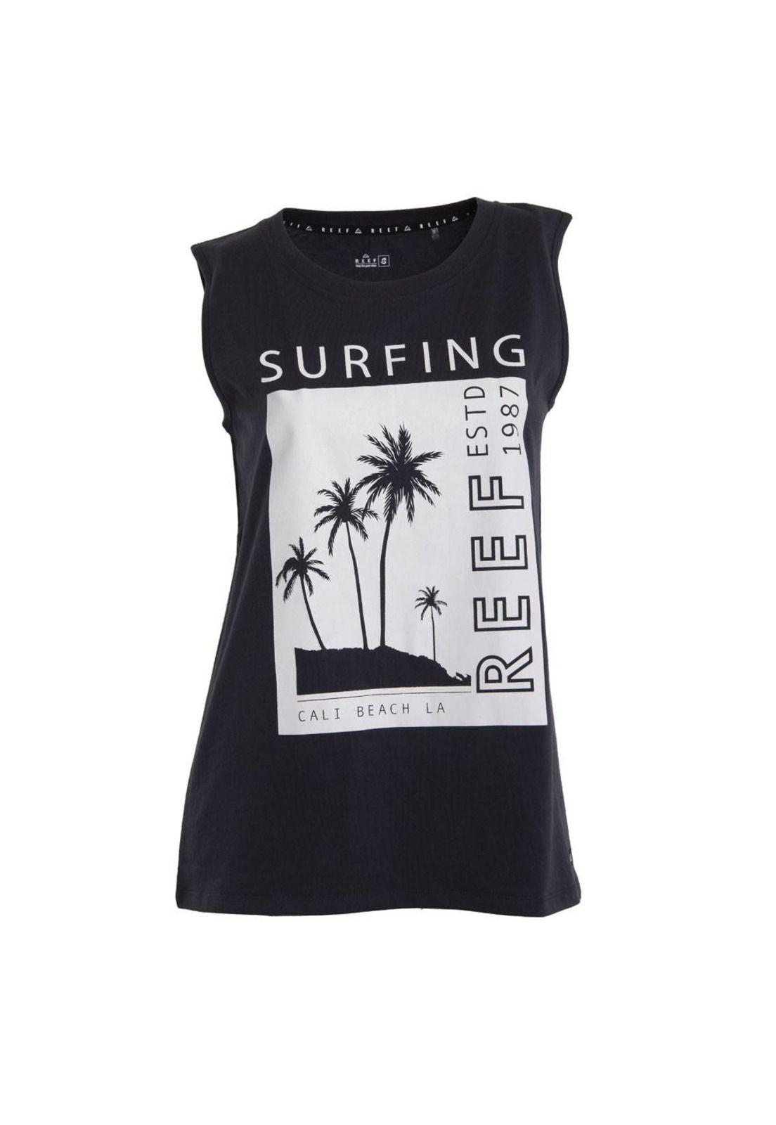 Polera Tank Frontal Print-0