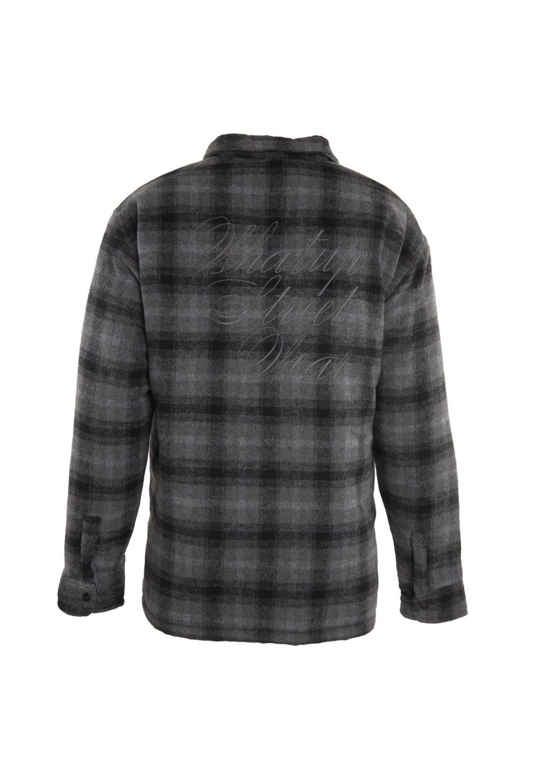 Camisa WHATUP Hombre I2360 Negro-2