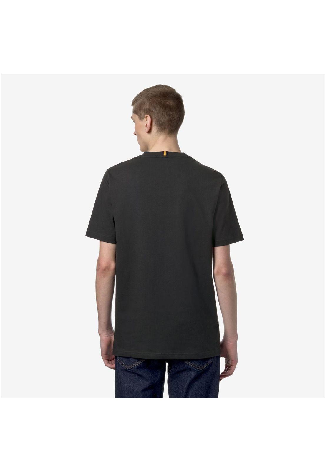 Polera K-Way Men Odom Typo Black Pure-1