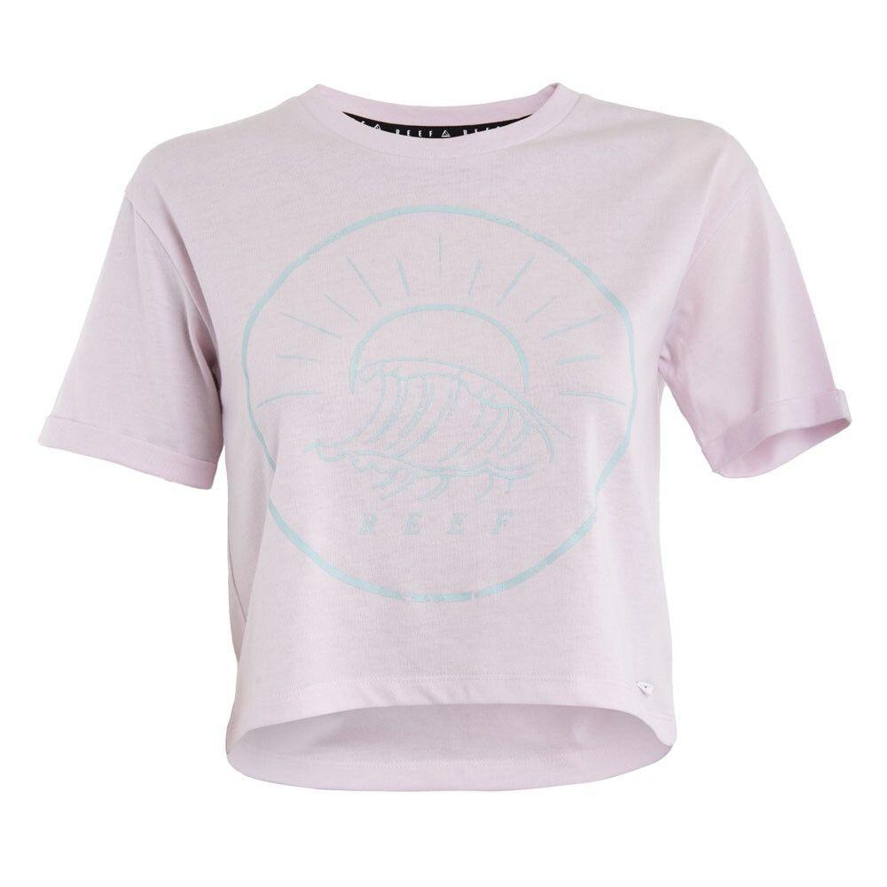 Polera Kids Crop Top Pink Wave-0