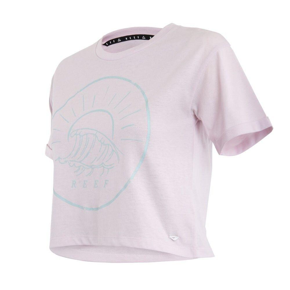 Polera Kids Crop Top Pink Wave-1