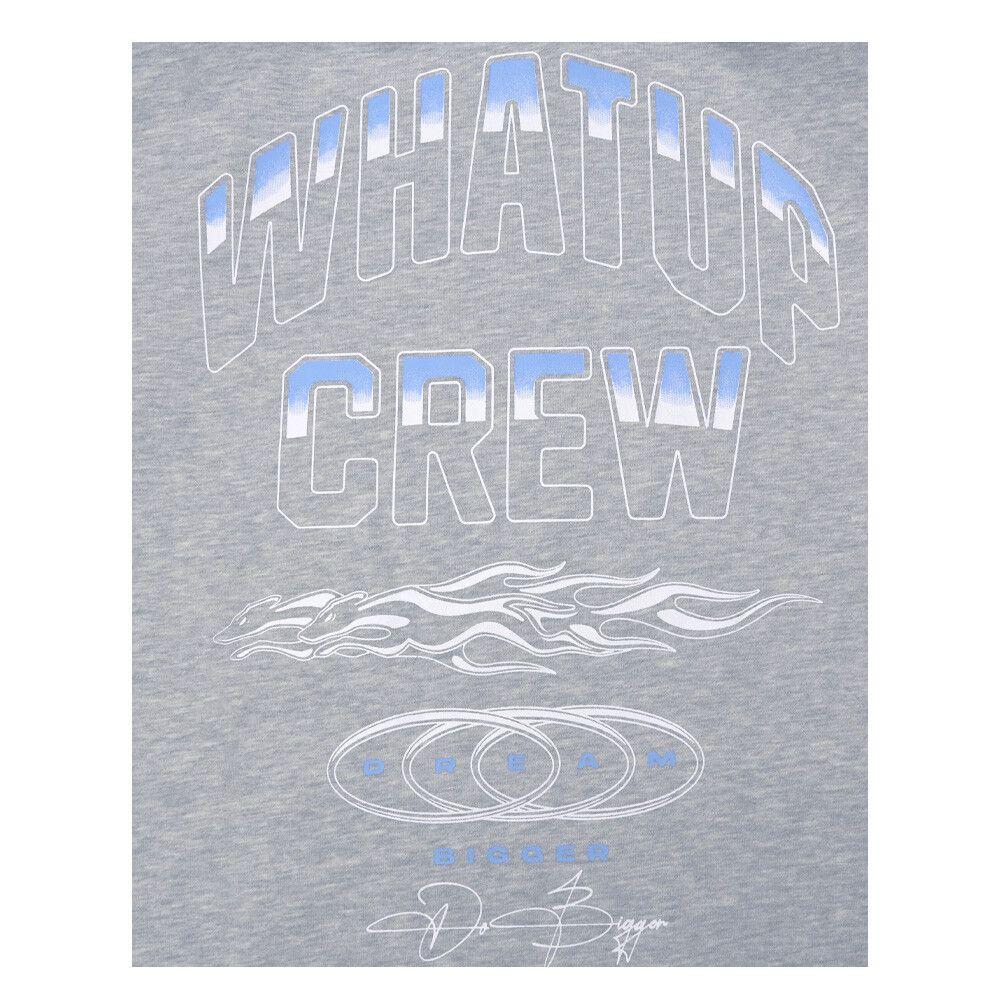 Polerón Whatup Hombre Full Zipper Flame Grey-2