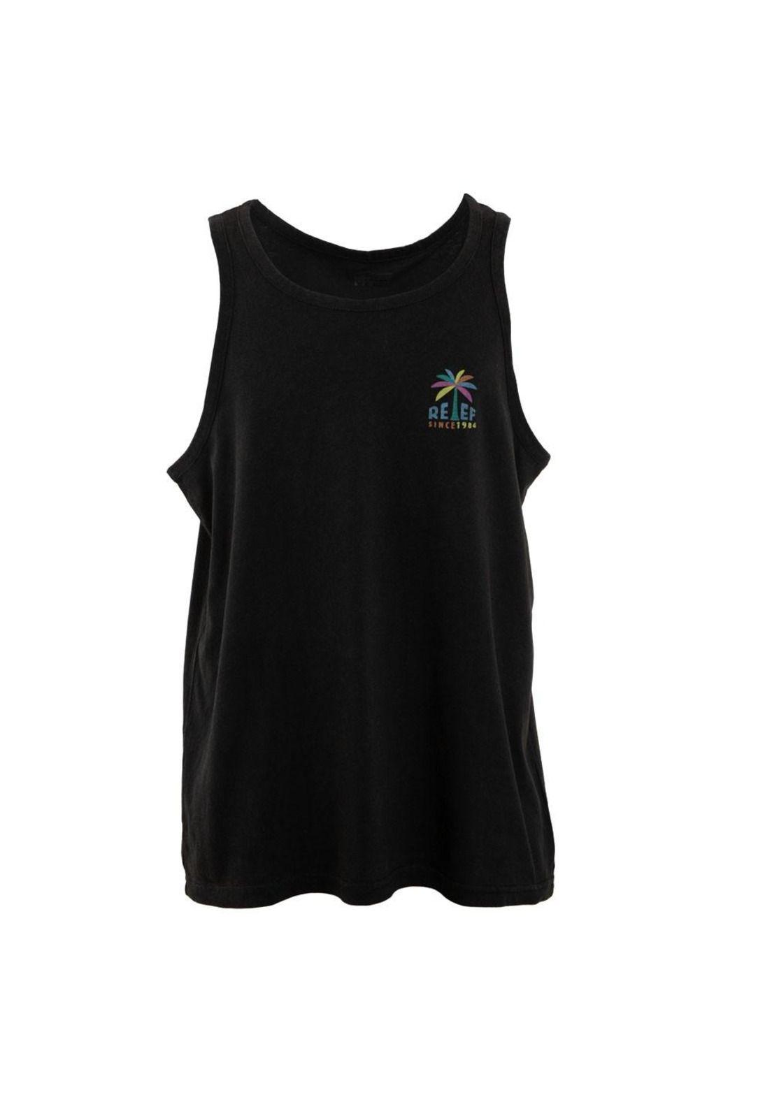 Polera Tank Dark Black-4