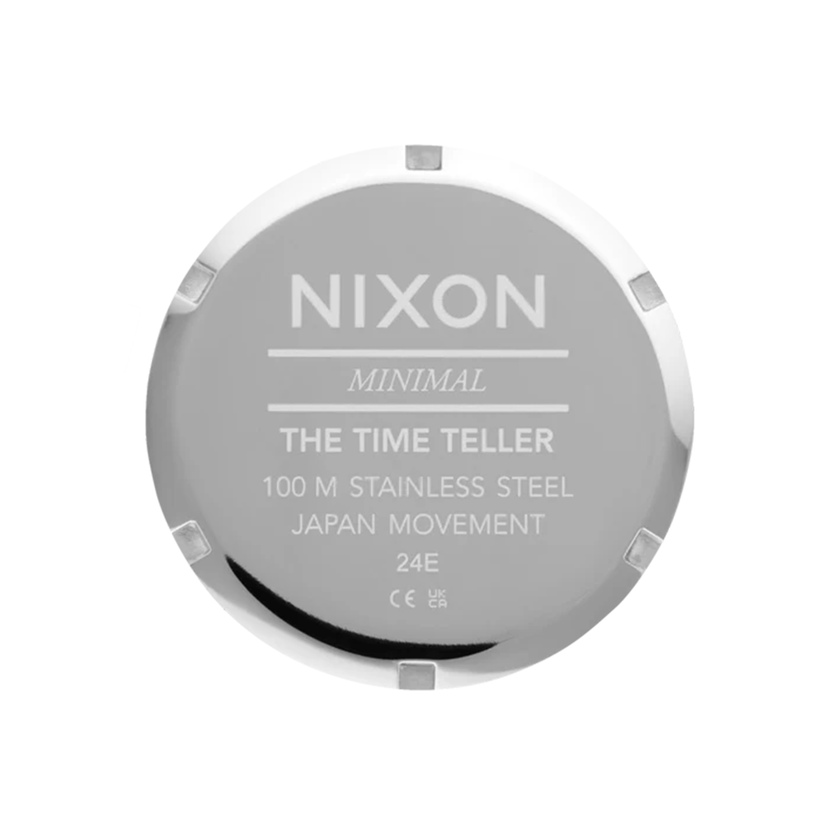 Reloj Time Teller Leather Silver Cloud Indigo-4