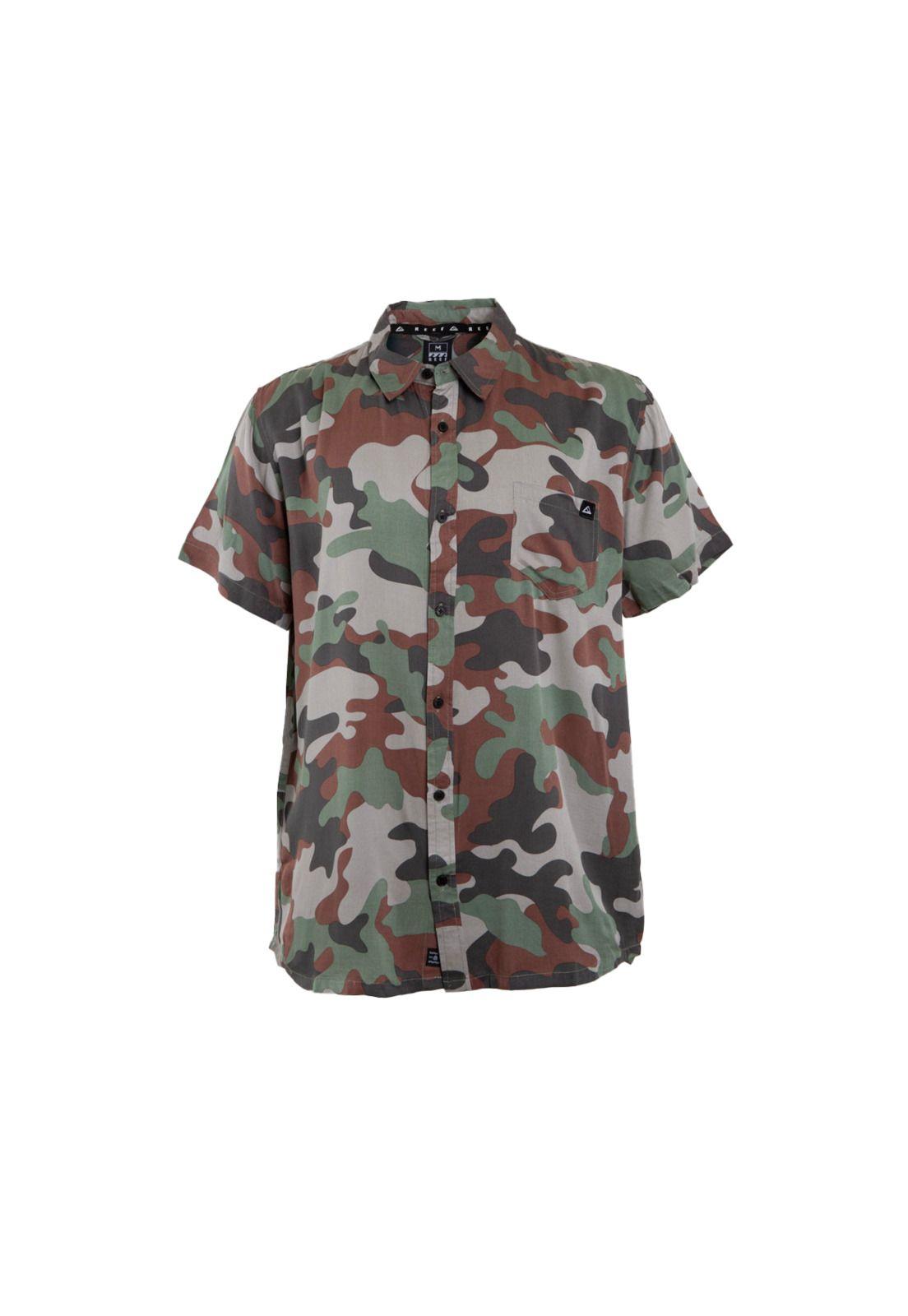 Camisa Manga Corta Camo-0