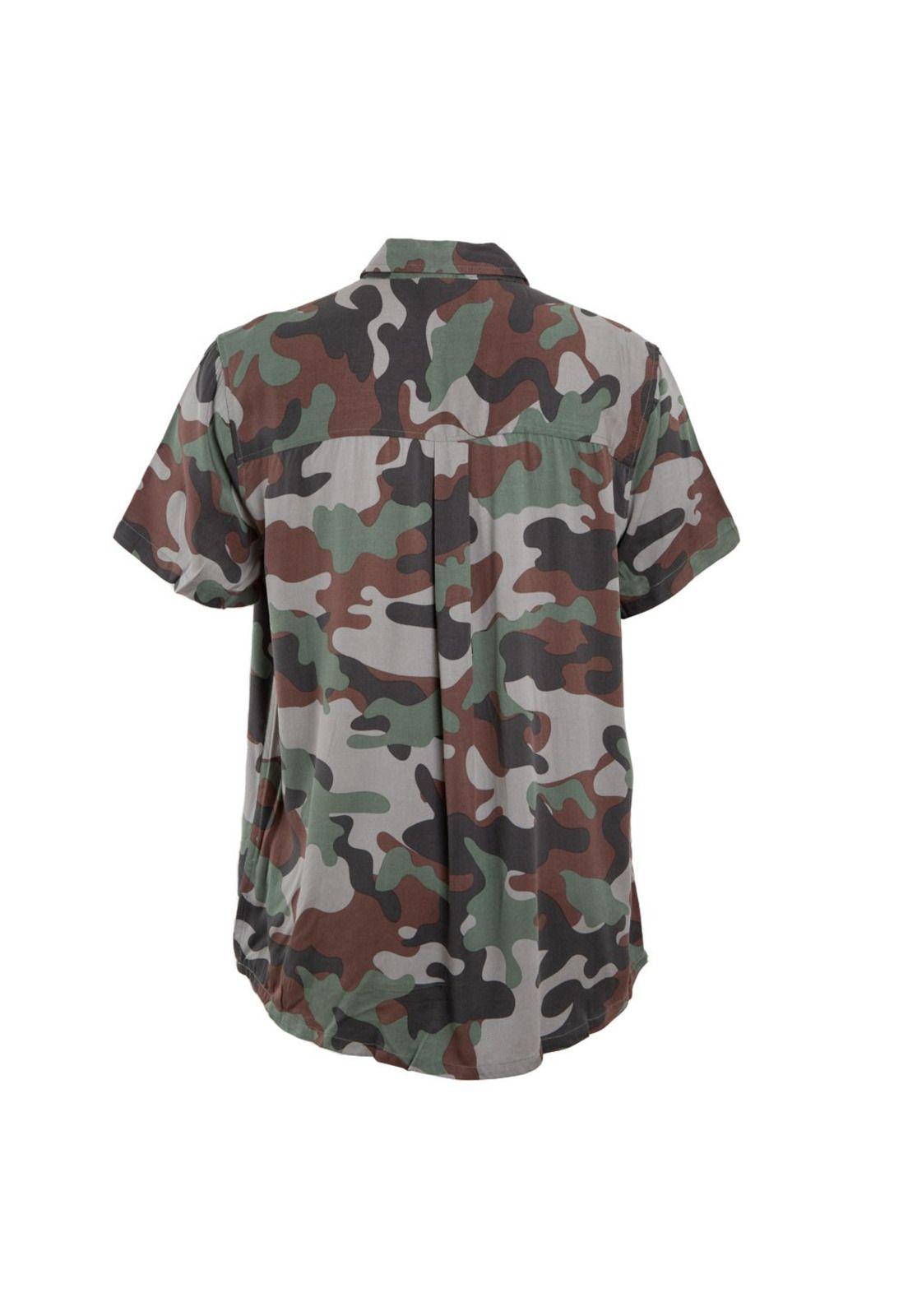 Camisa Manga Corta Camo-2