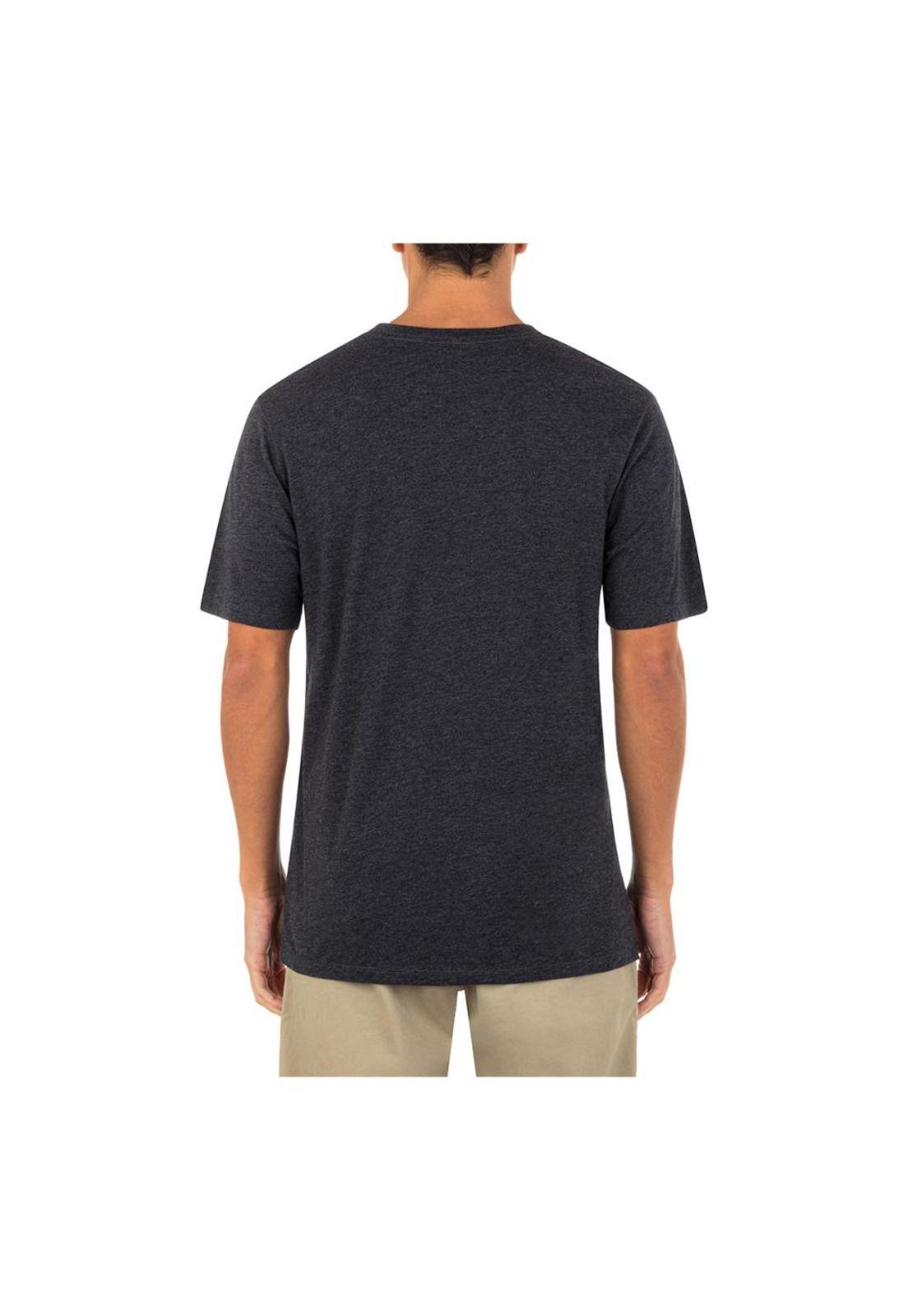 Polera Everyday Label Black Heather Grey-3