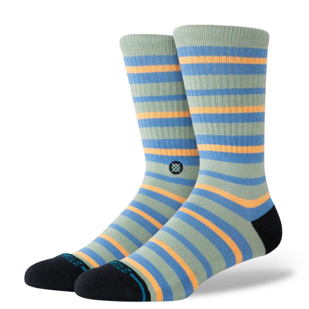 Stance Socks Brett Crew Light Green-0