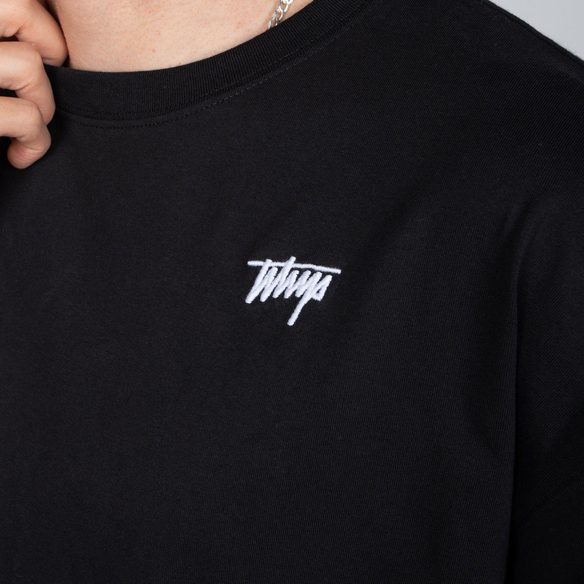 Polera WhatUp Classic Tiny Icon Black White-2