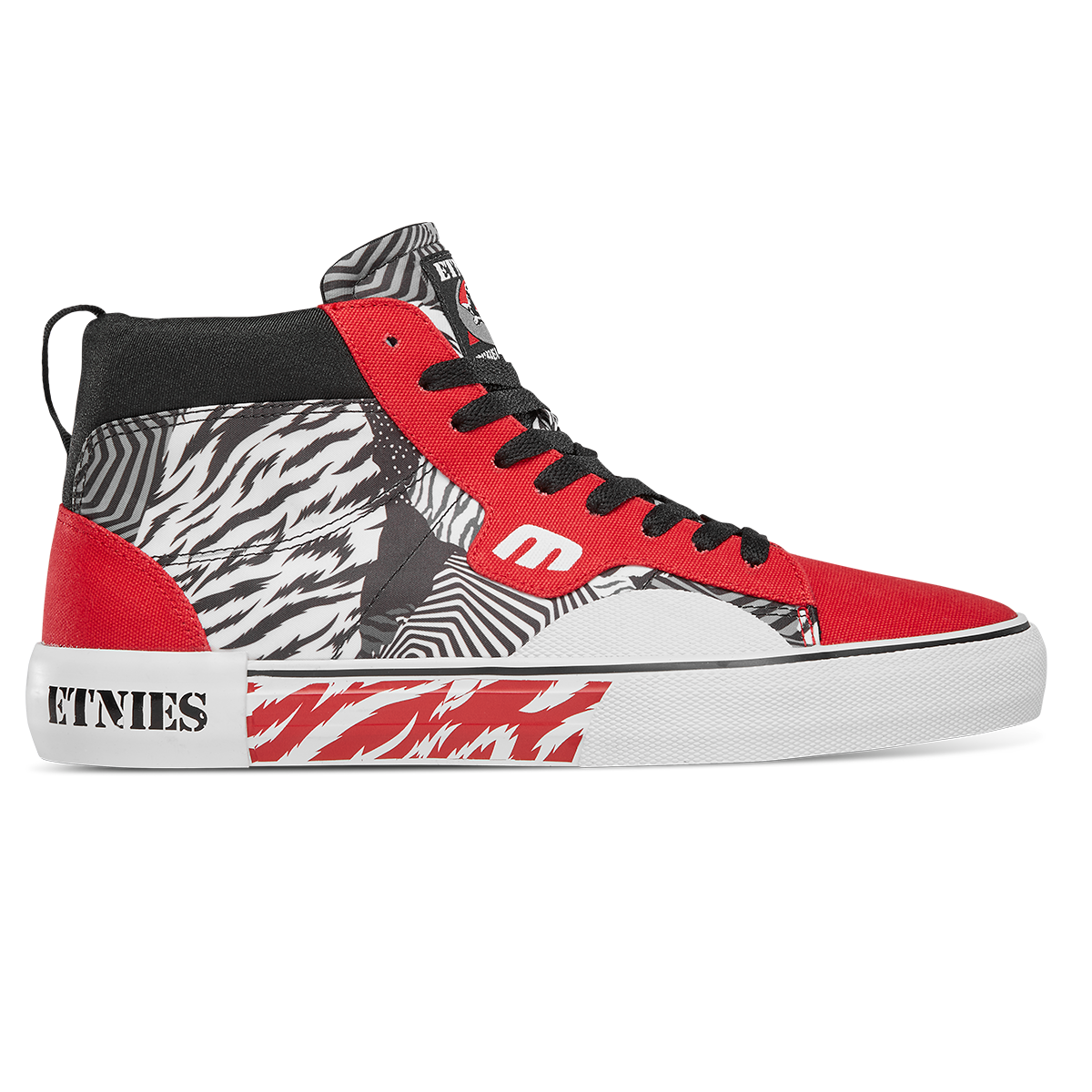 Zapatilla Men Kayson High x Rebel Sports Red White Black-0