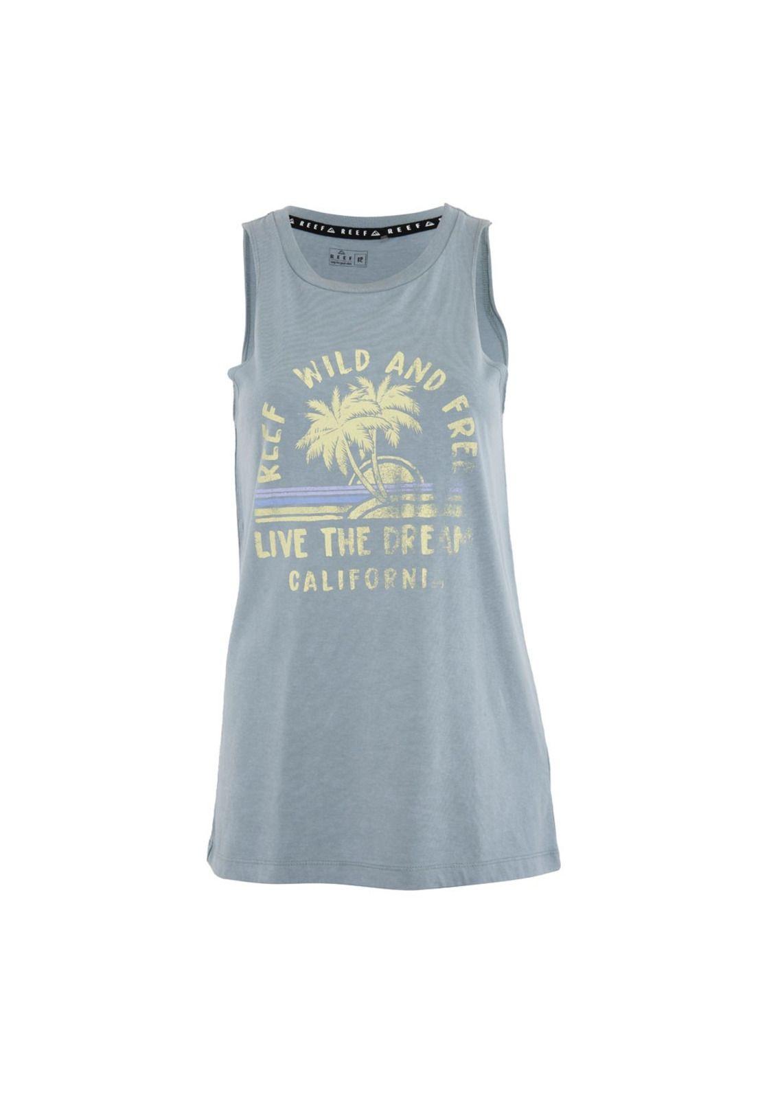 Polera Kids Musculosa Grey Palm-0