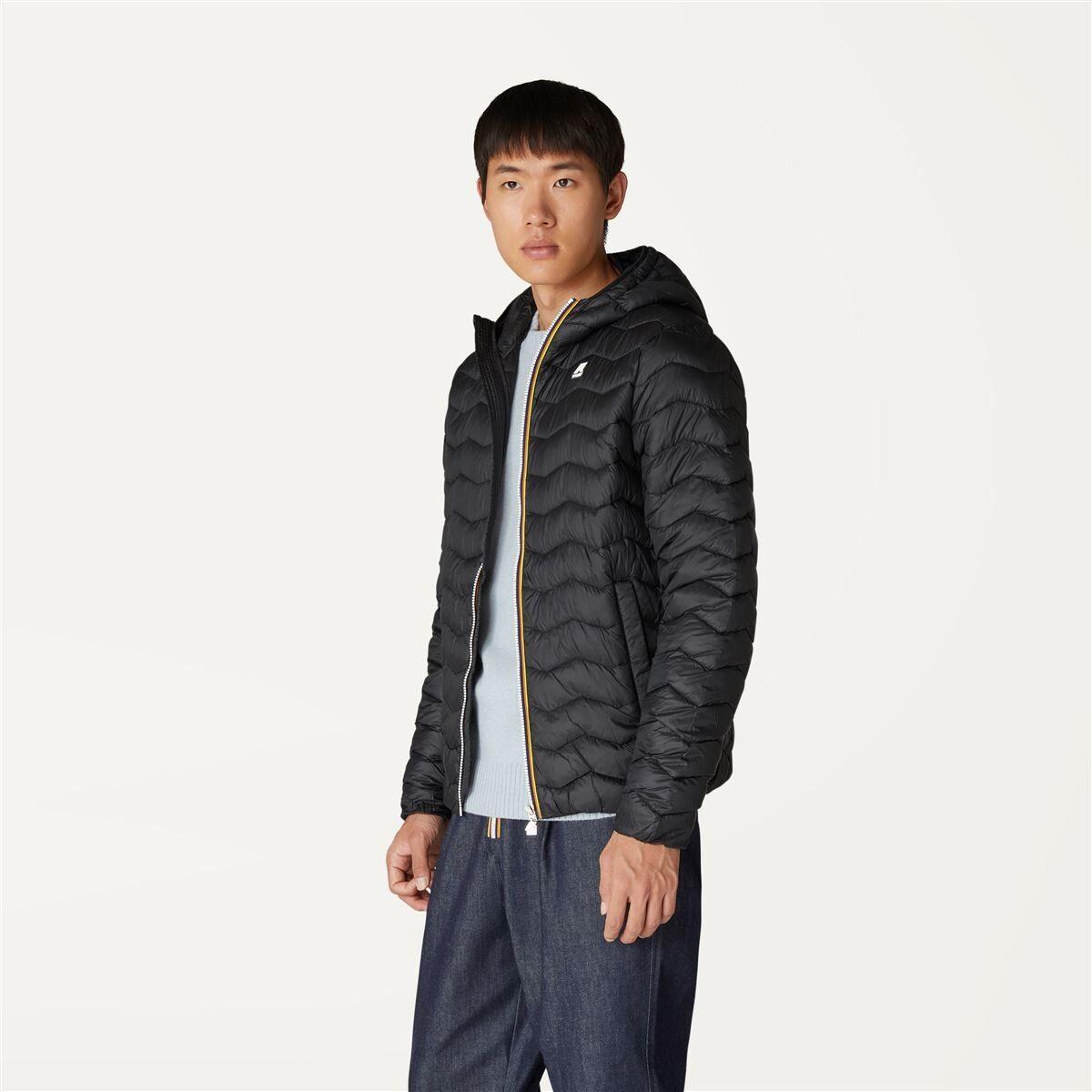 Chaqueta Men Jack Quilted Warm Black Pure-2