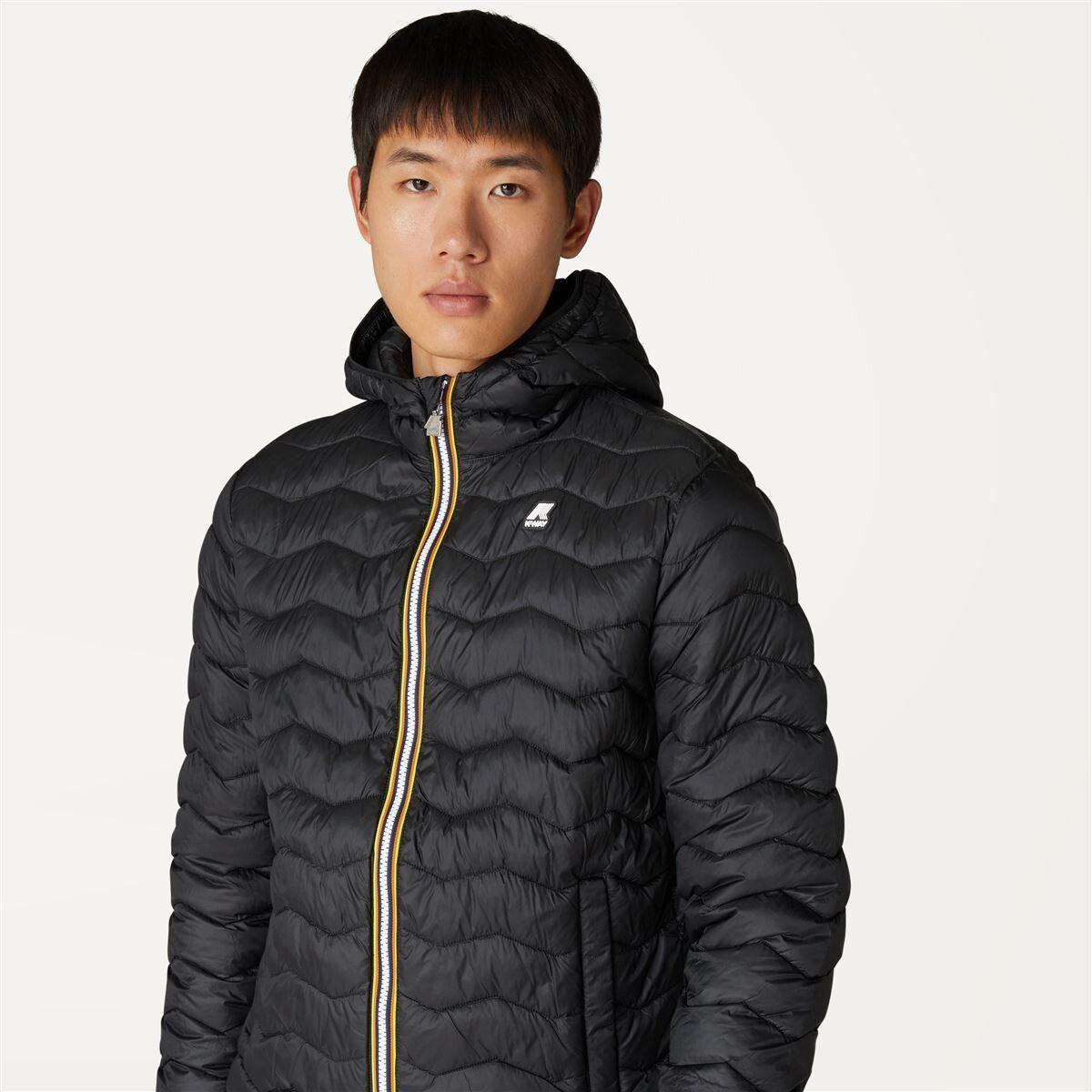 Chaqueta Men Jack Quilted Warm Black Pure-4