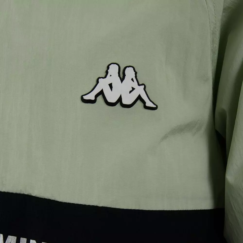 Cortaviento Men Mint White Black-3