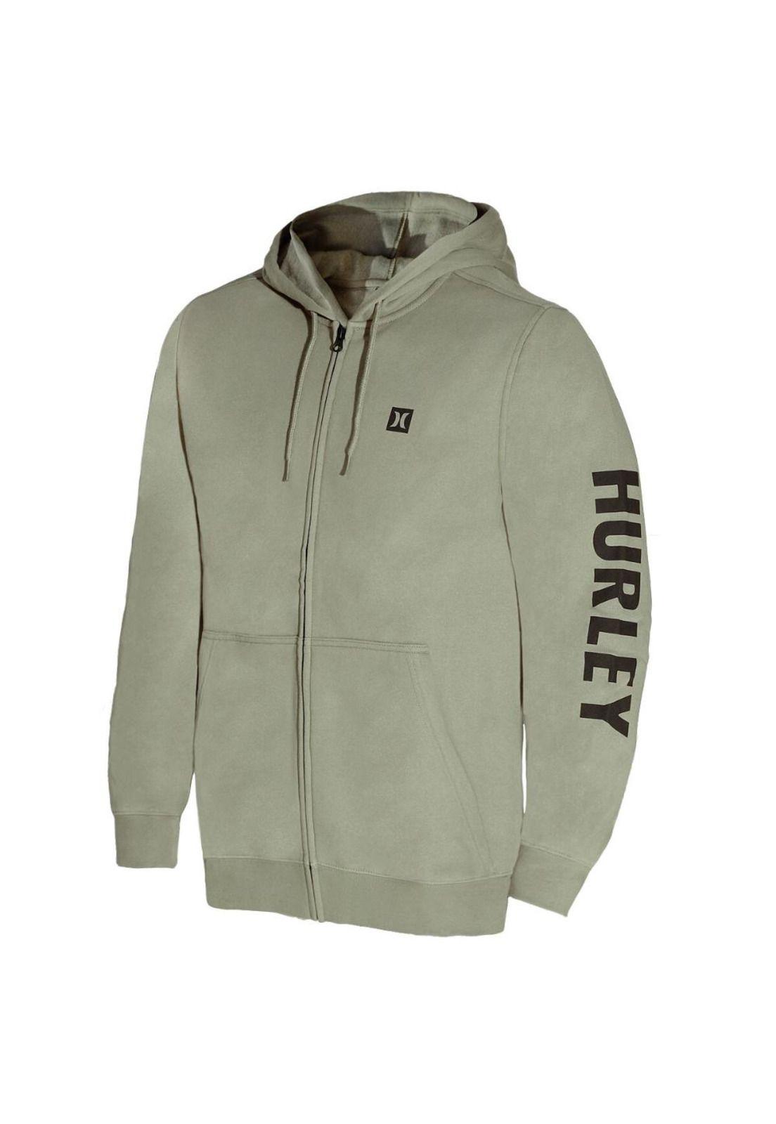 Polerón Icon Boxed Fleece Zip Army-1