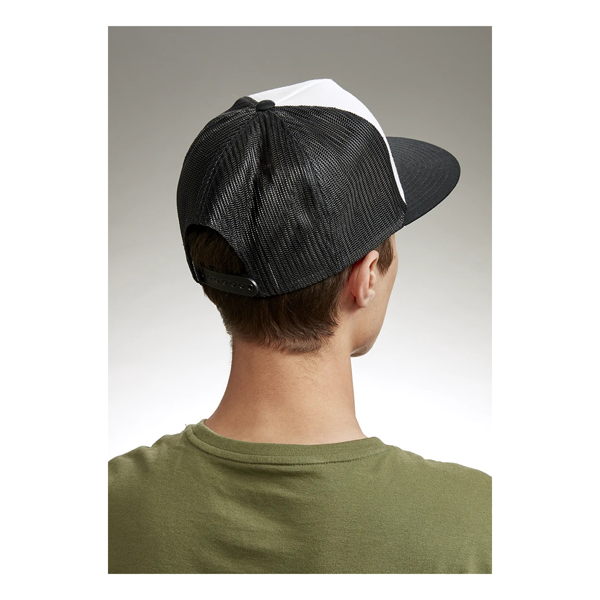 Jockey Team Trucker Hat White Black Black-5