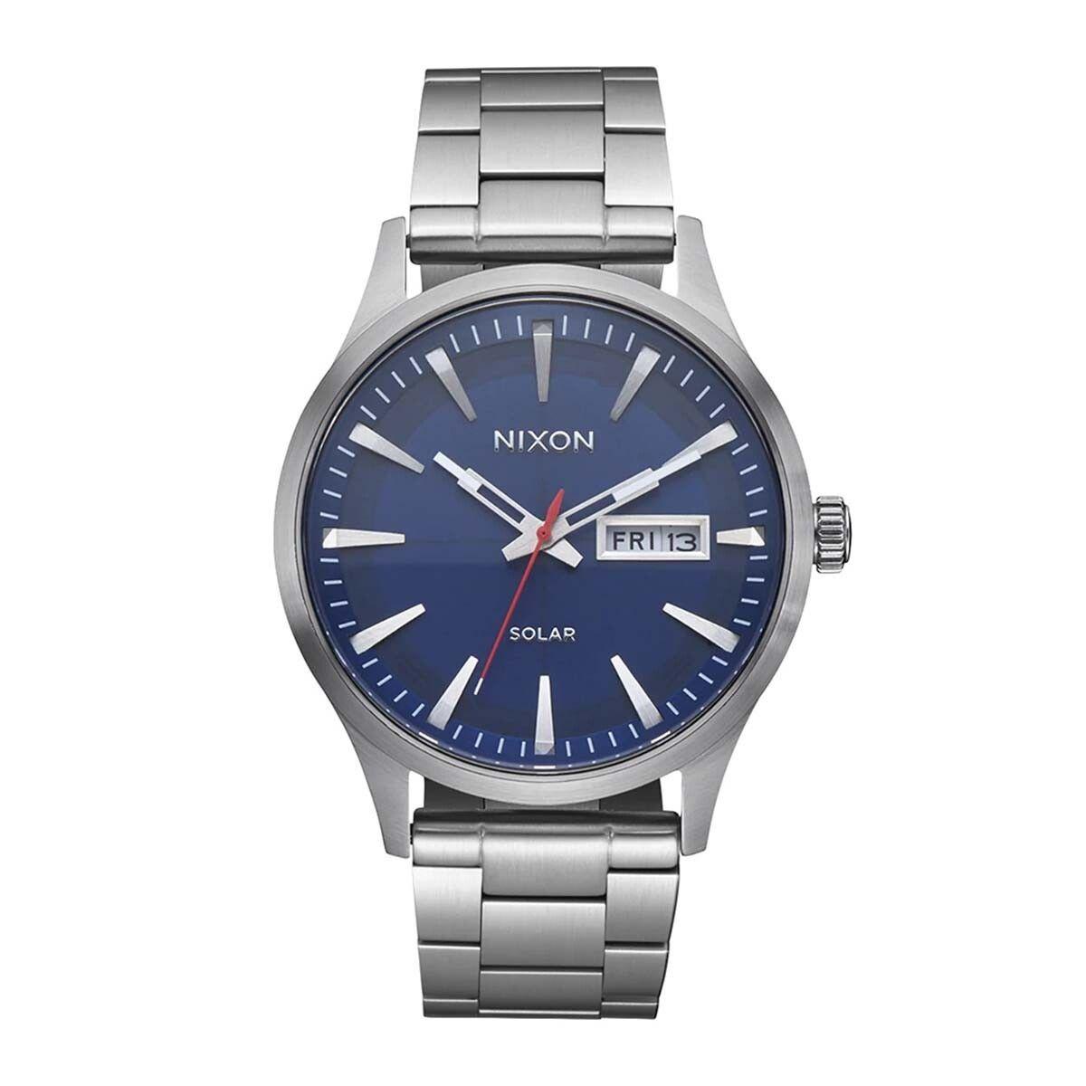 Reloj Sentry Solar Stainless Steel Navy Sunrise-0