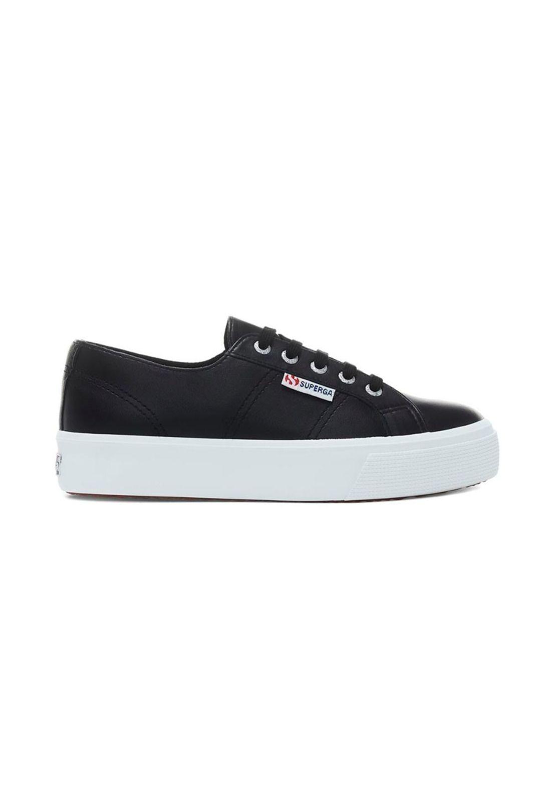 Zapatilla 2730 Nappa Black White-0
