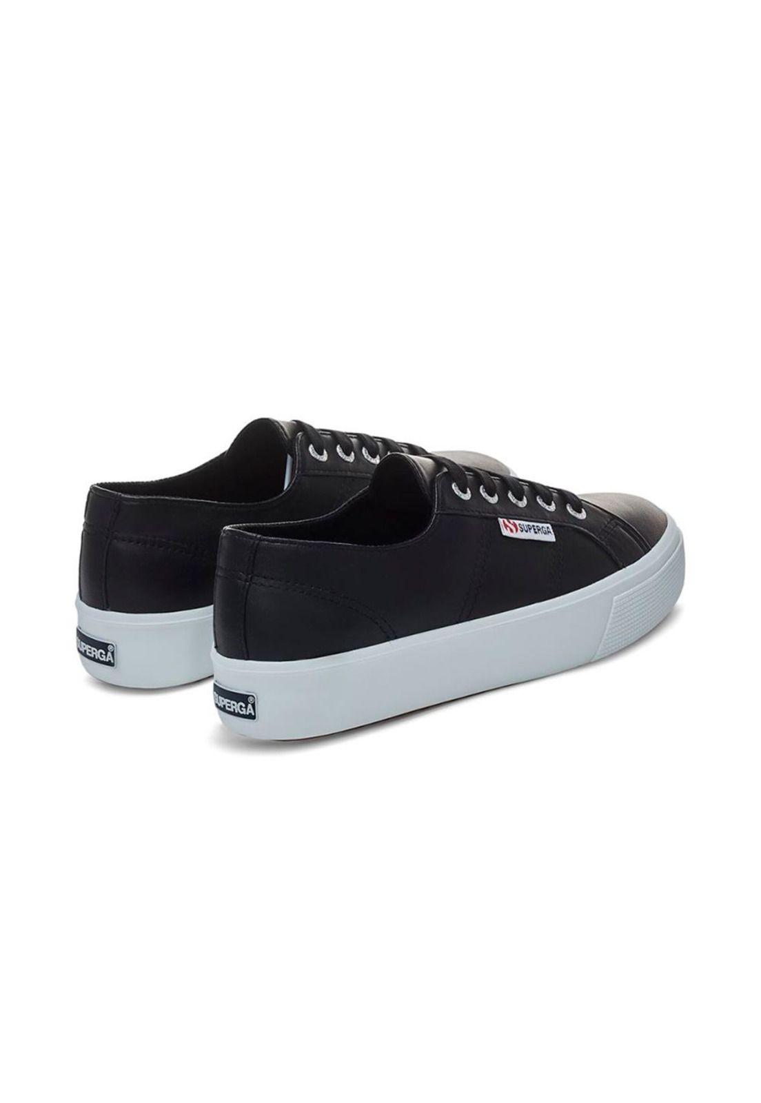 Zapatilla 2730 Nappa Black White-2