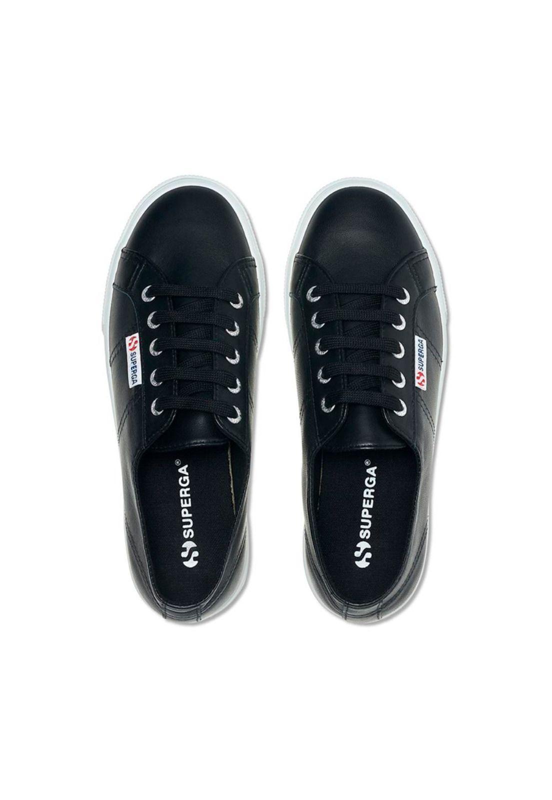 Zapatilla 2730 Nappa Black White-3