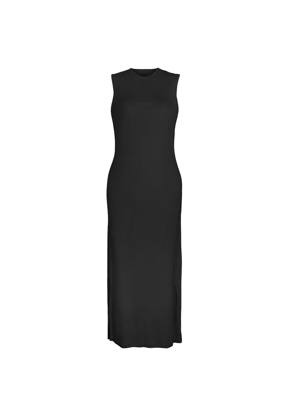Vestido Reef Women Long All Black-0