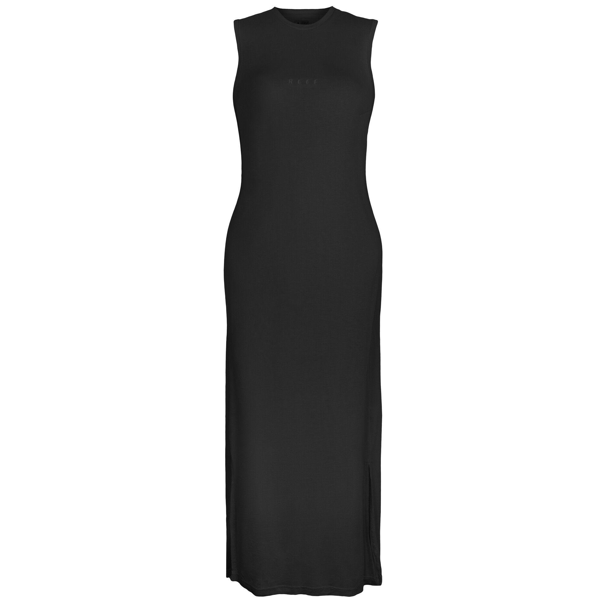 Vestido Reef Women Long All Black-0