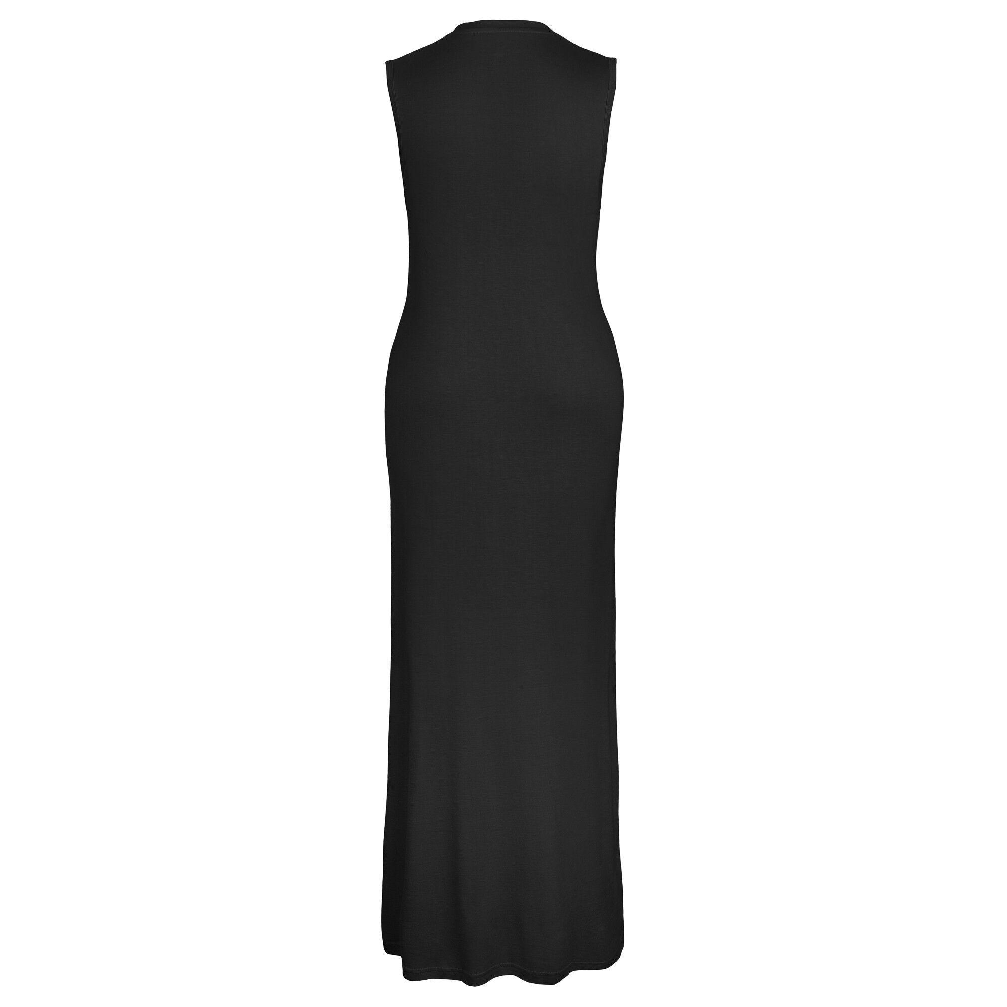 Vestido Reef Women Long All Black-1