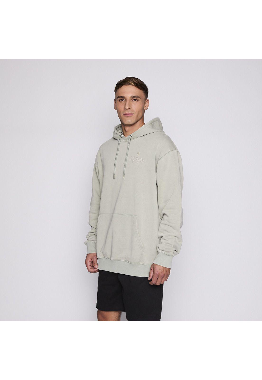 Polerón Nixon Men Hoodie Encinitas Light Green-2