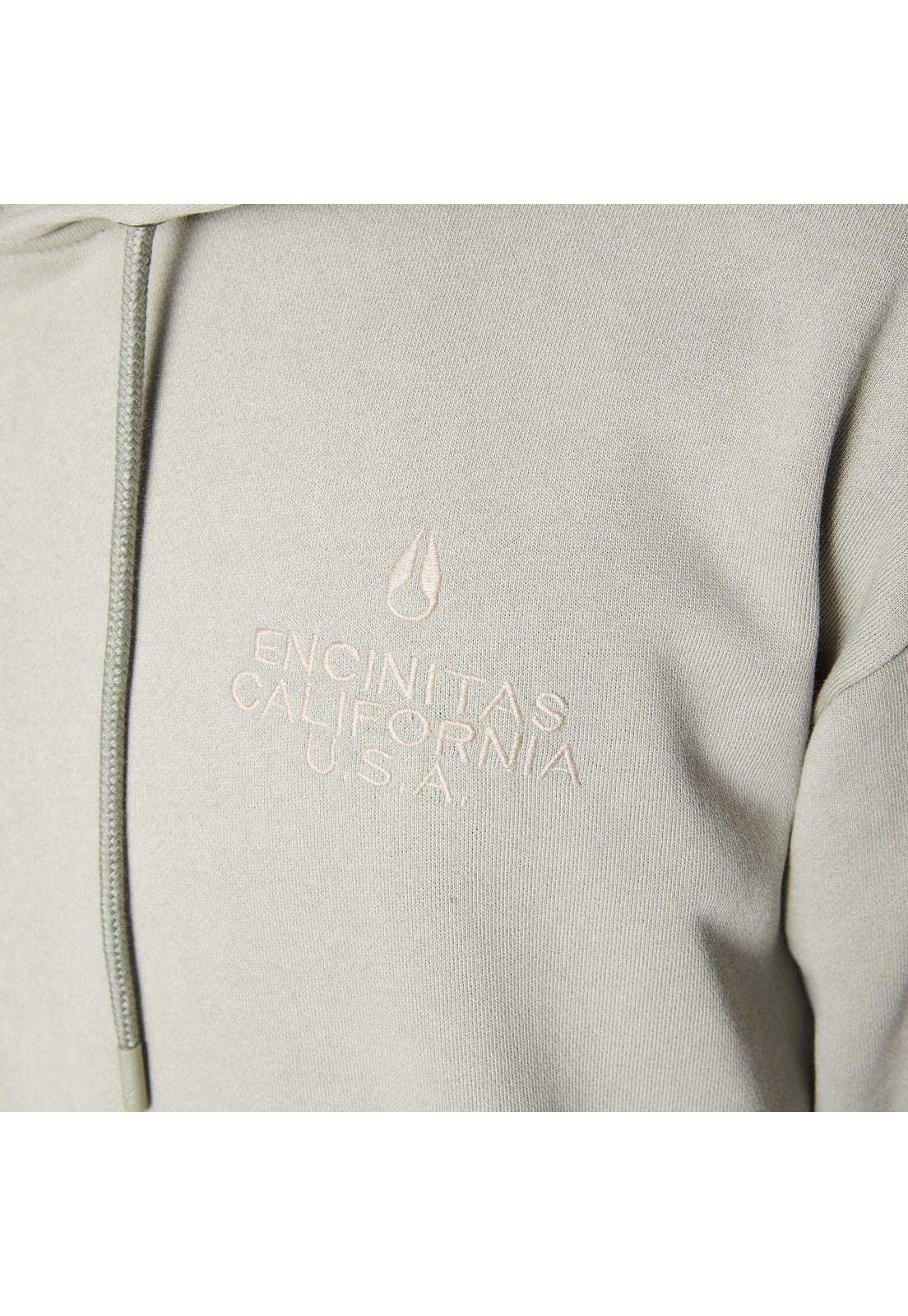 Polerón Nixon Men Hoodie Encinitas Light Green-3