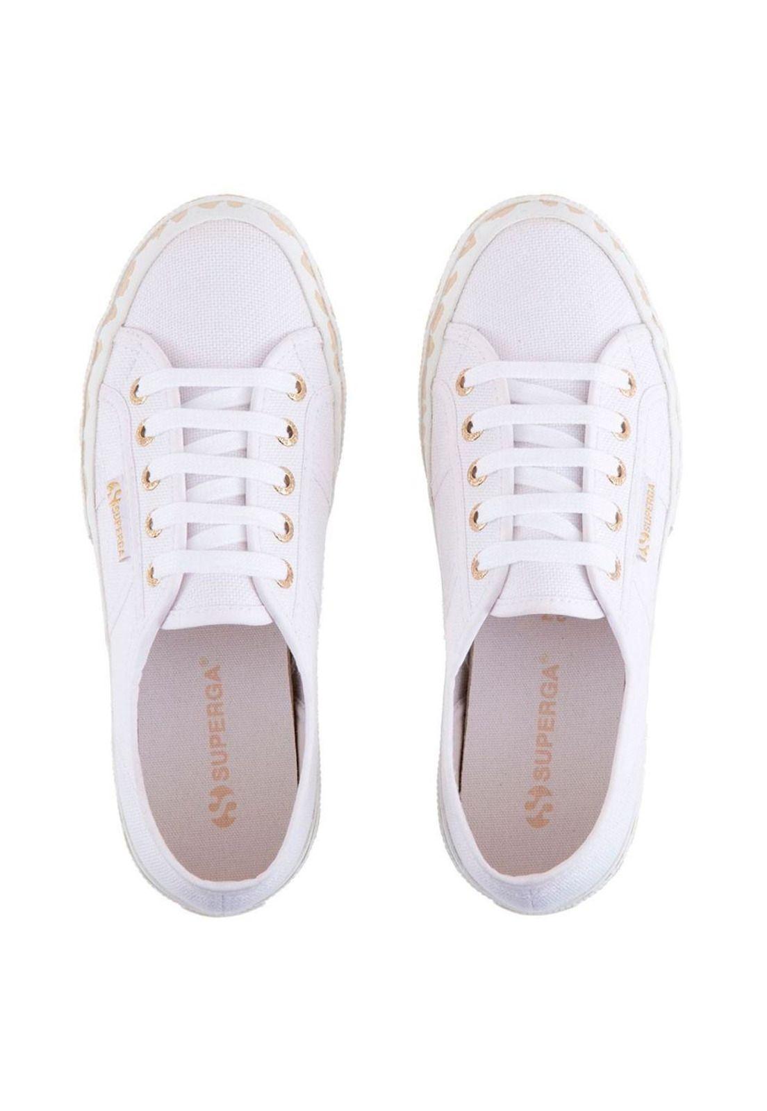 Zapatilla 2750 PRINTED FOXING White Platinium Superga-1