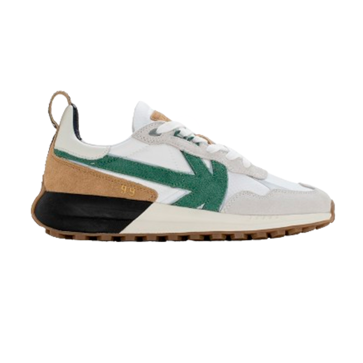 Zapatilla Kaotiko Vancouver Off White Green-0