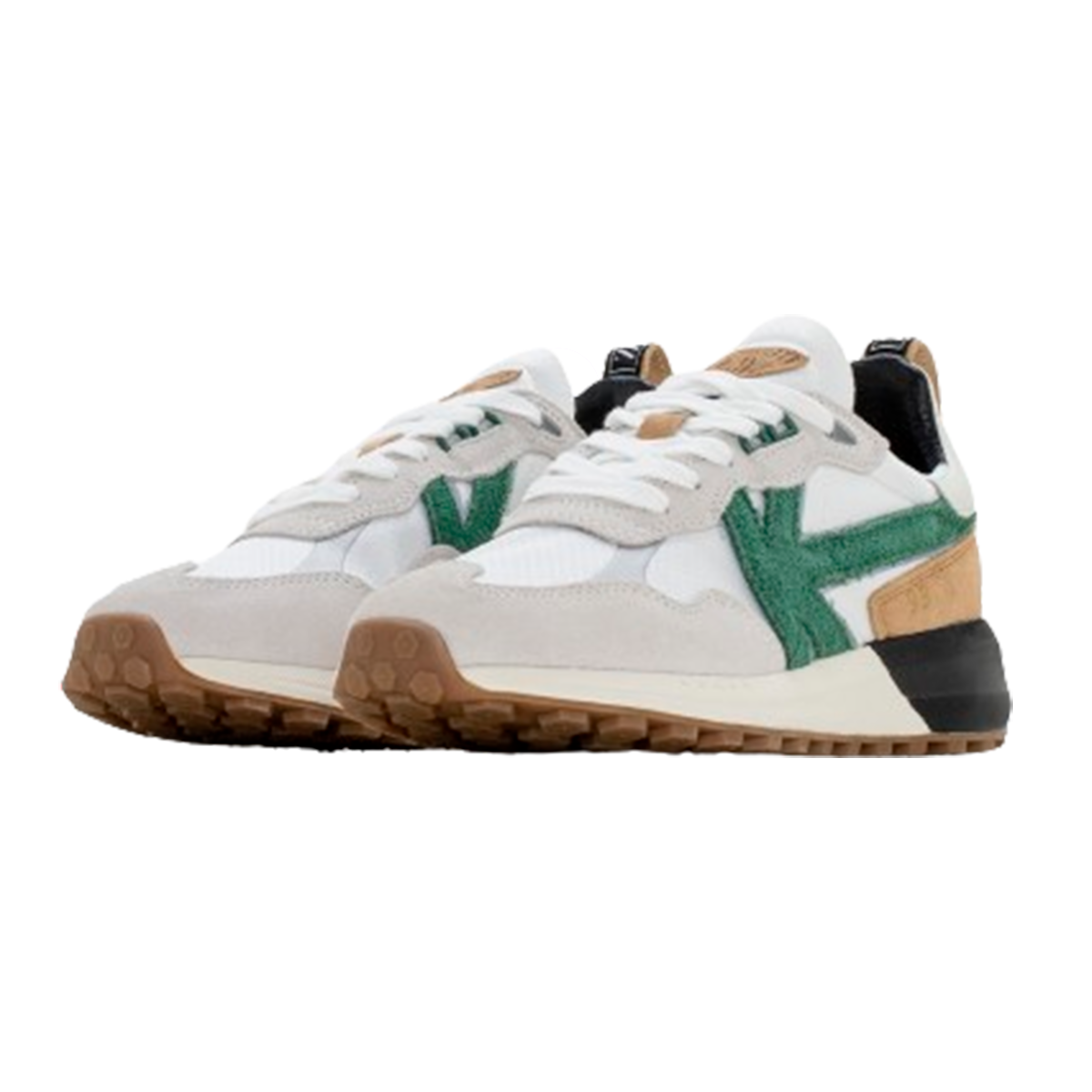 Zapatilla Kaotiko Vancouver Off White Green-1