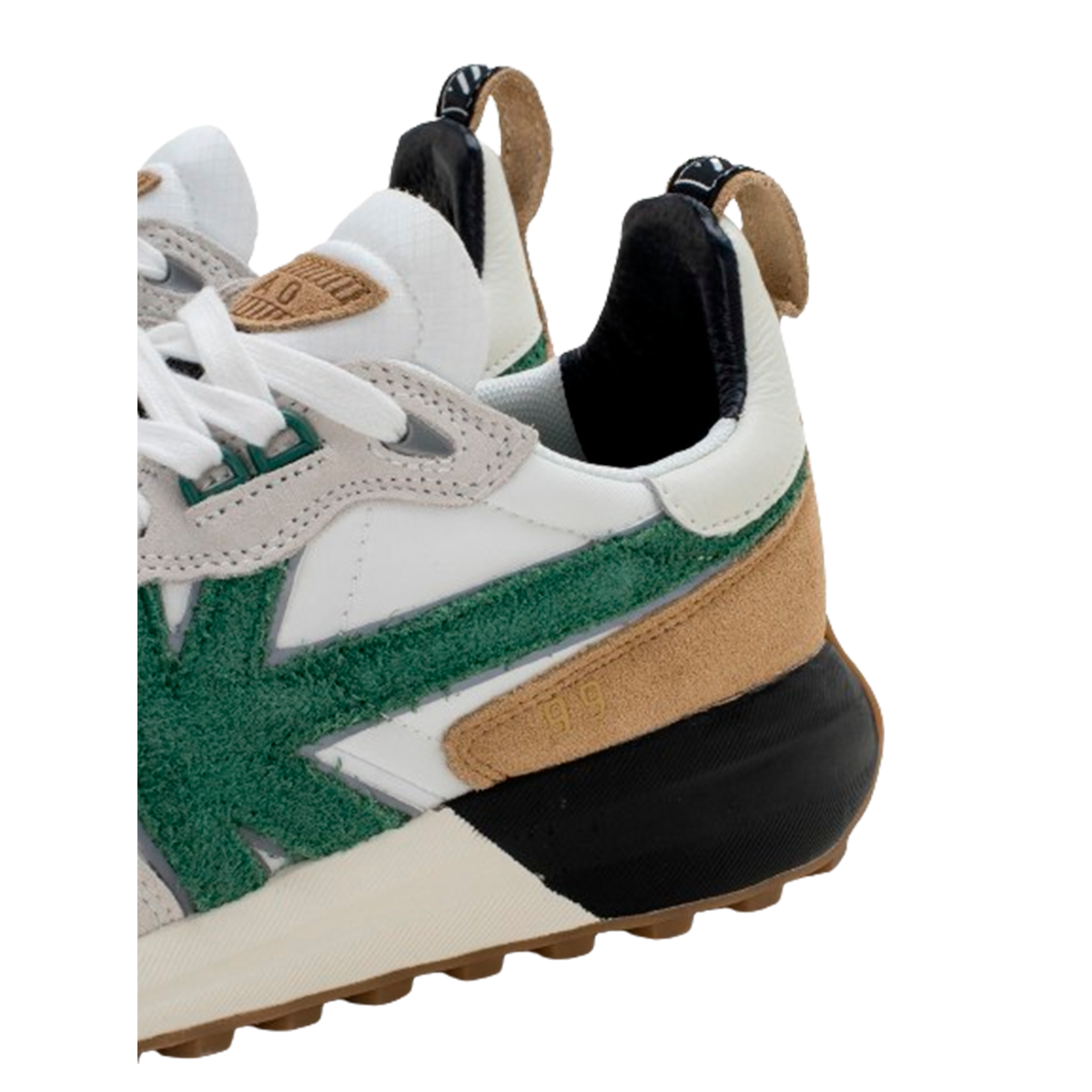Zapatilla Kaotiko Vancouver Off White Green-5