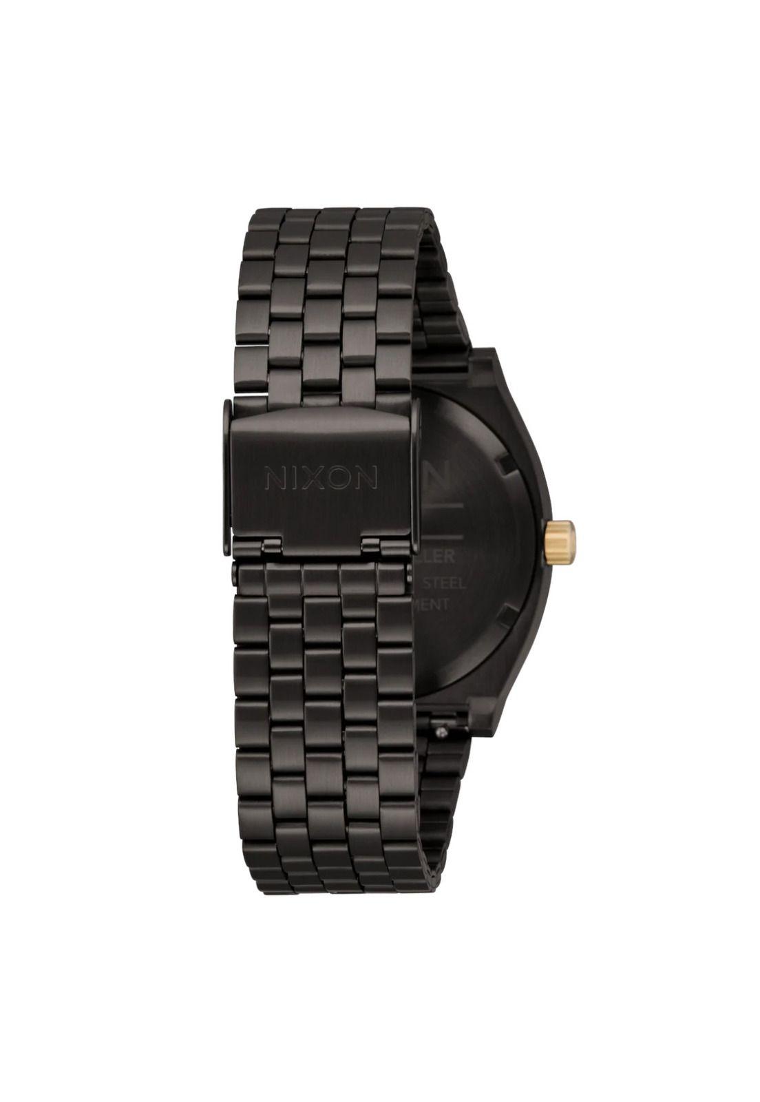 Reloj Nixon Time Teller Gunmetal Blackberry Gold-2