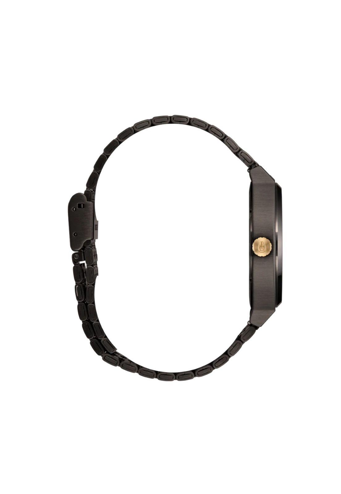 Reloj Nixon Time Teller Gunmetal Blackberry Gold-3